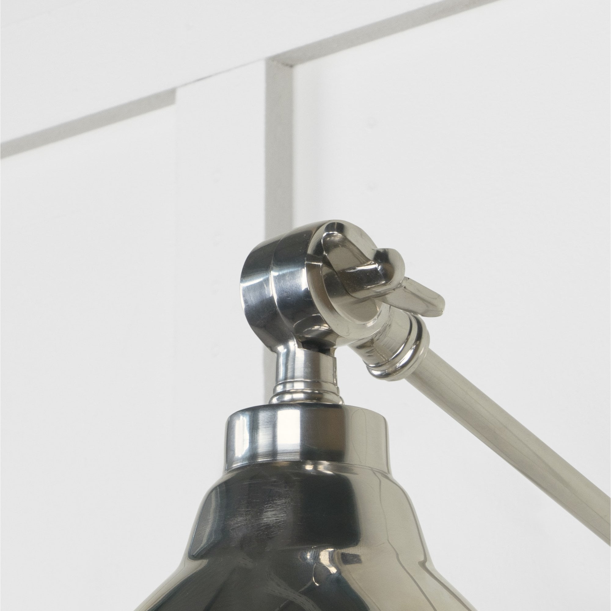 From The Anvil Smooth Nickel Brindley Wall Light