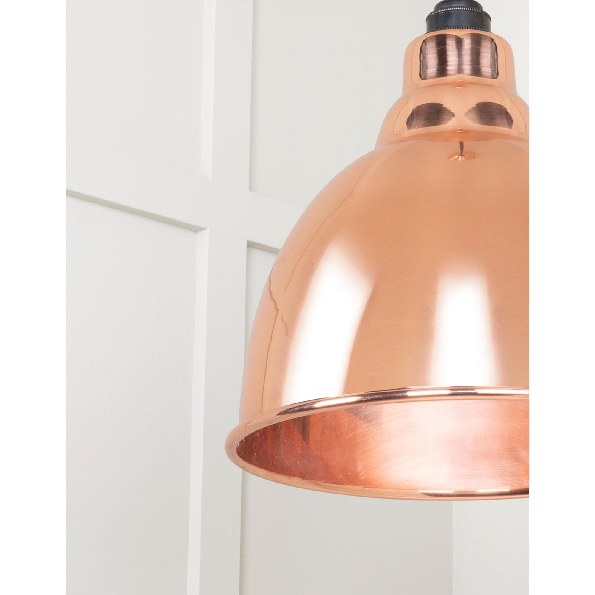 From The Anvil Smooth Copper Brindley Cluster Pendant