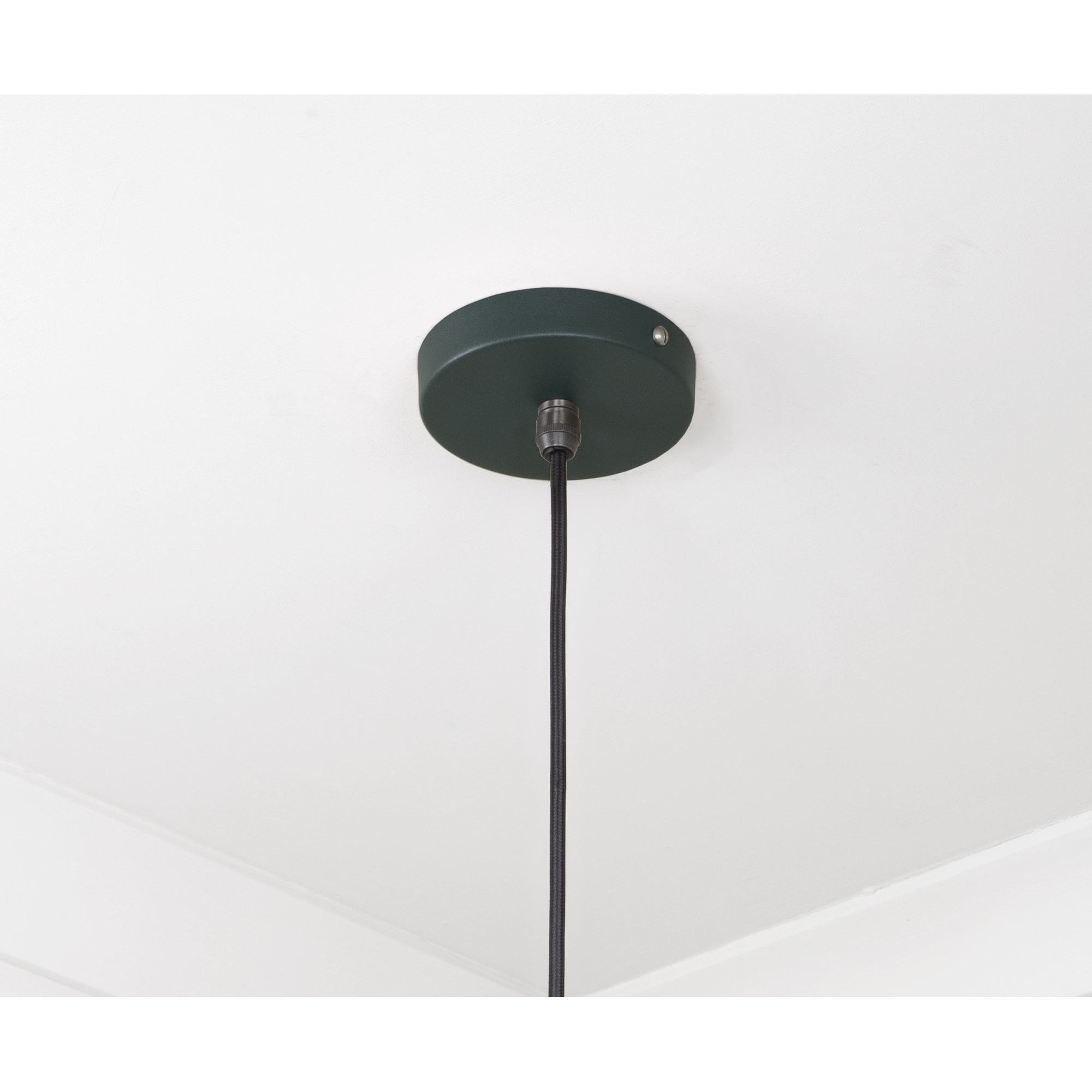 From The Anvil Smooth Nickel Frankley Pendant - Dingle (Rich Green)