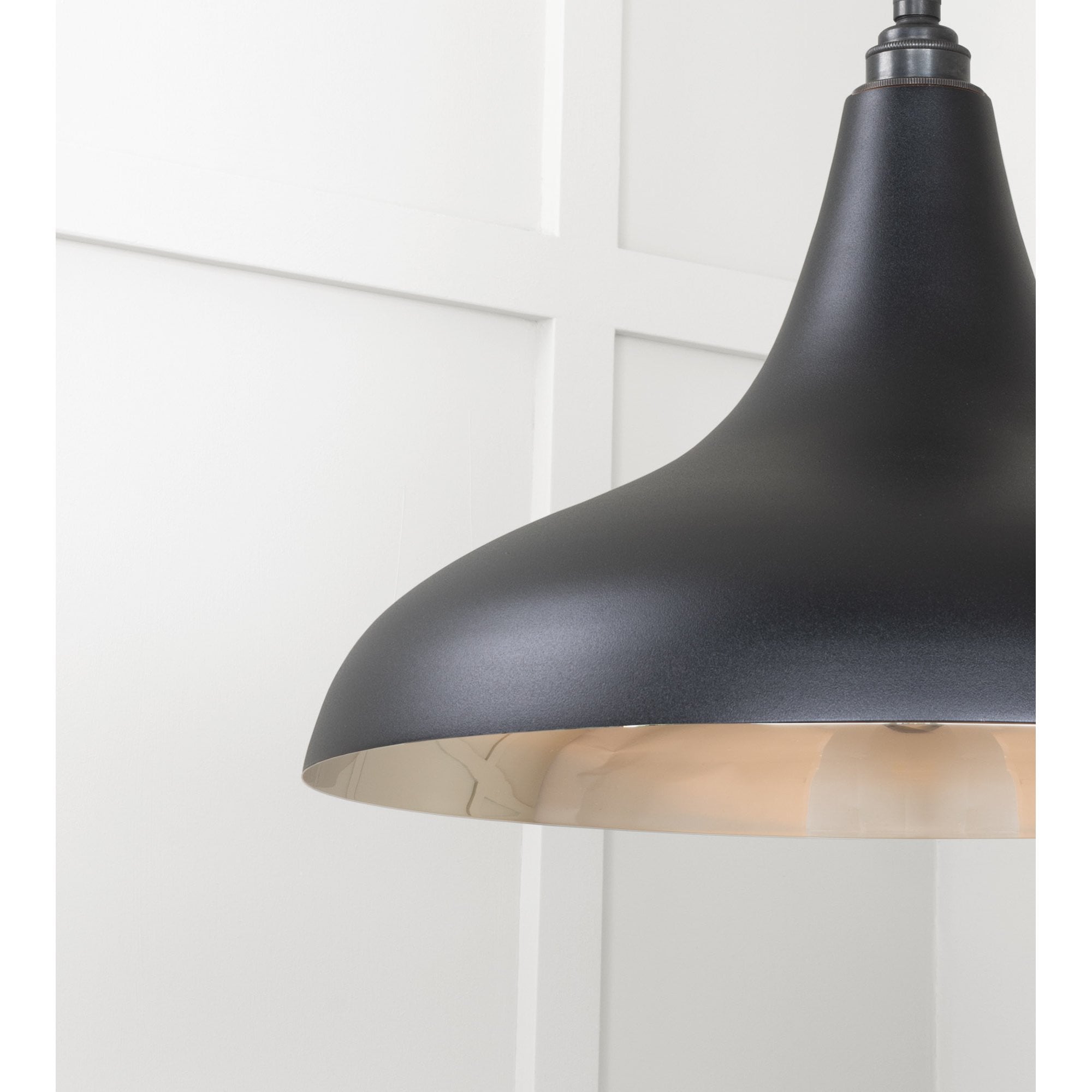 From The Anvil Smooth Nickel Frankley Pendant - Elan Black