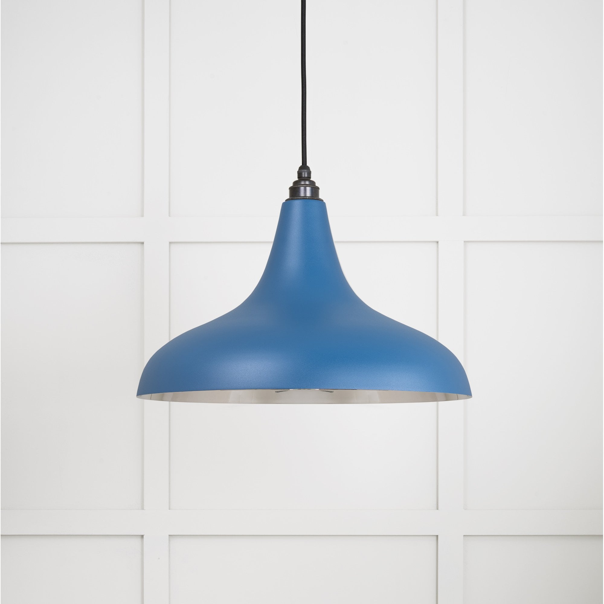 From The Anvil Smooth Nickel Frankley Pendant - Upstream (Blue)