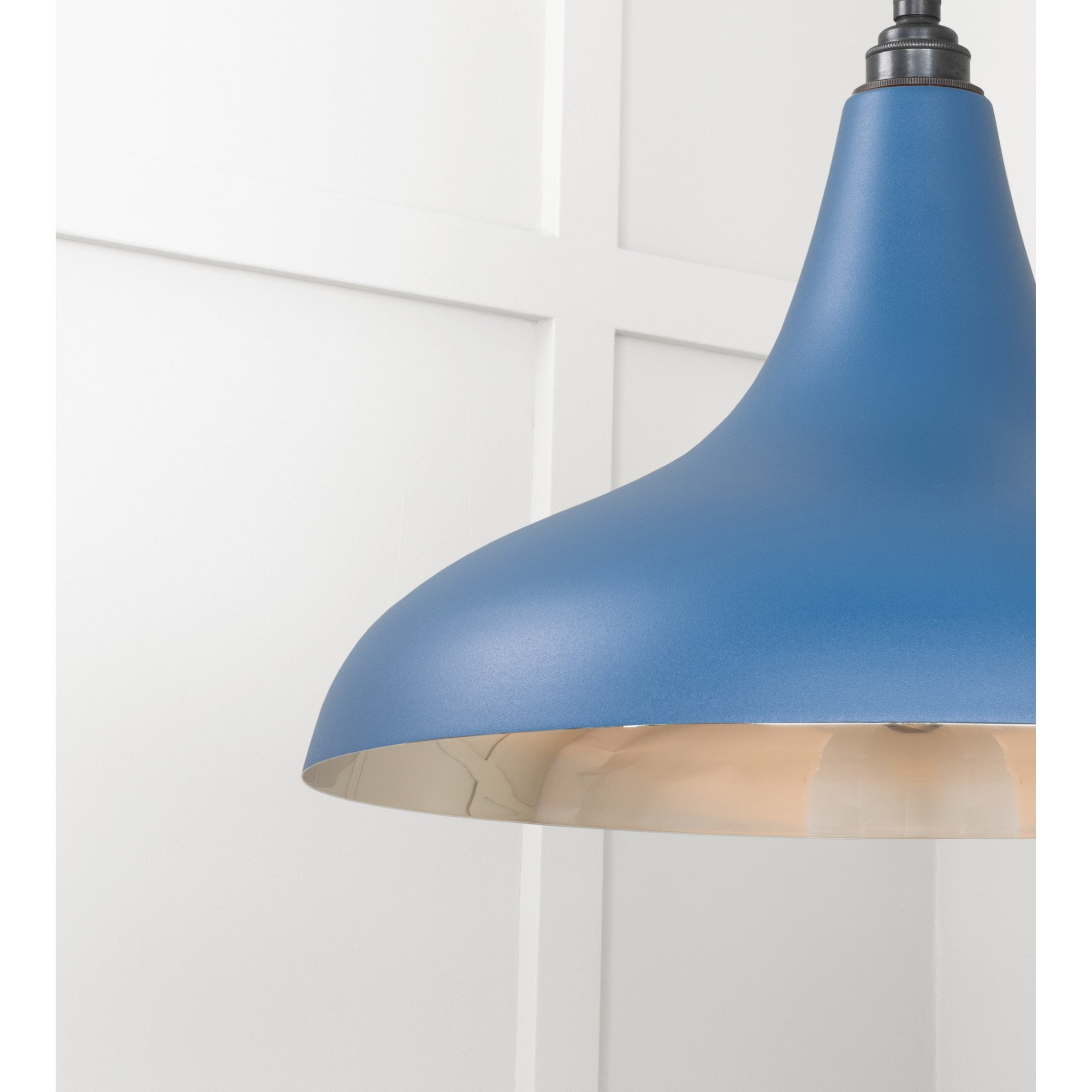 From The Anvil Smooth Nickel Frankley Pendant - Upstream (Blue)