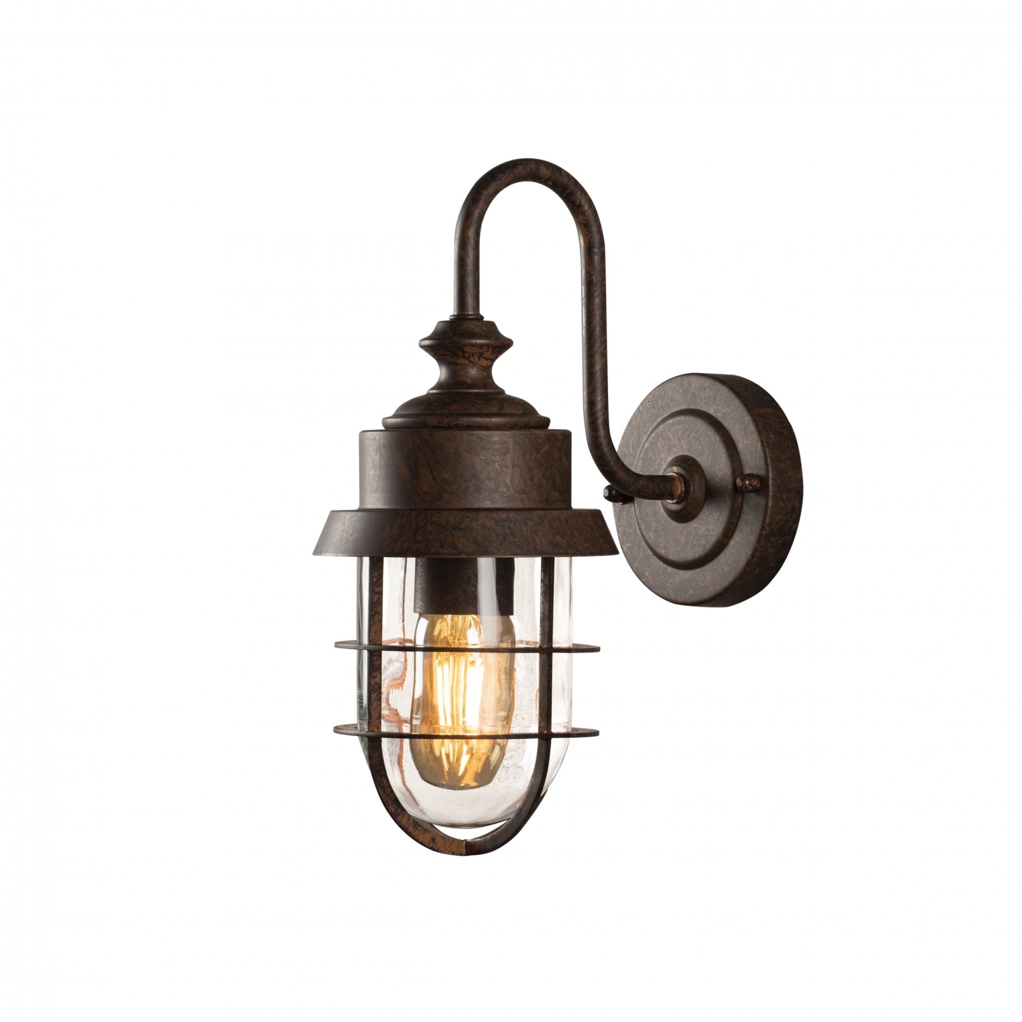 Konstsmide Cerignola Wall Light - Rust