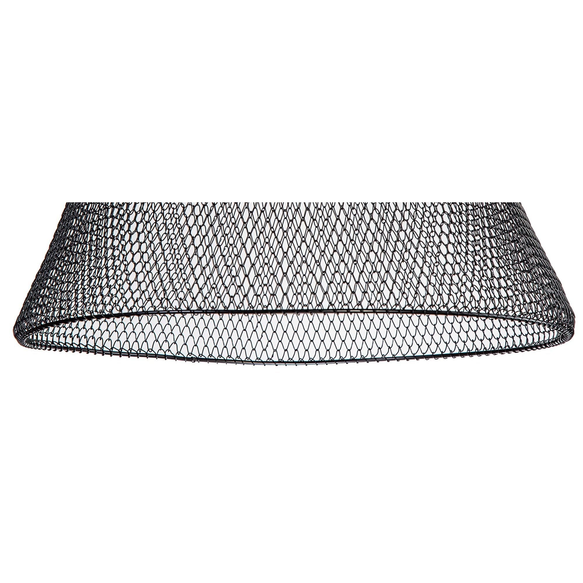 Fabula Belle Vue 40cm Adjustable & Flexible Shade - Matt Black - Shade Only