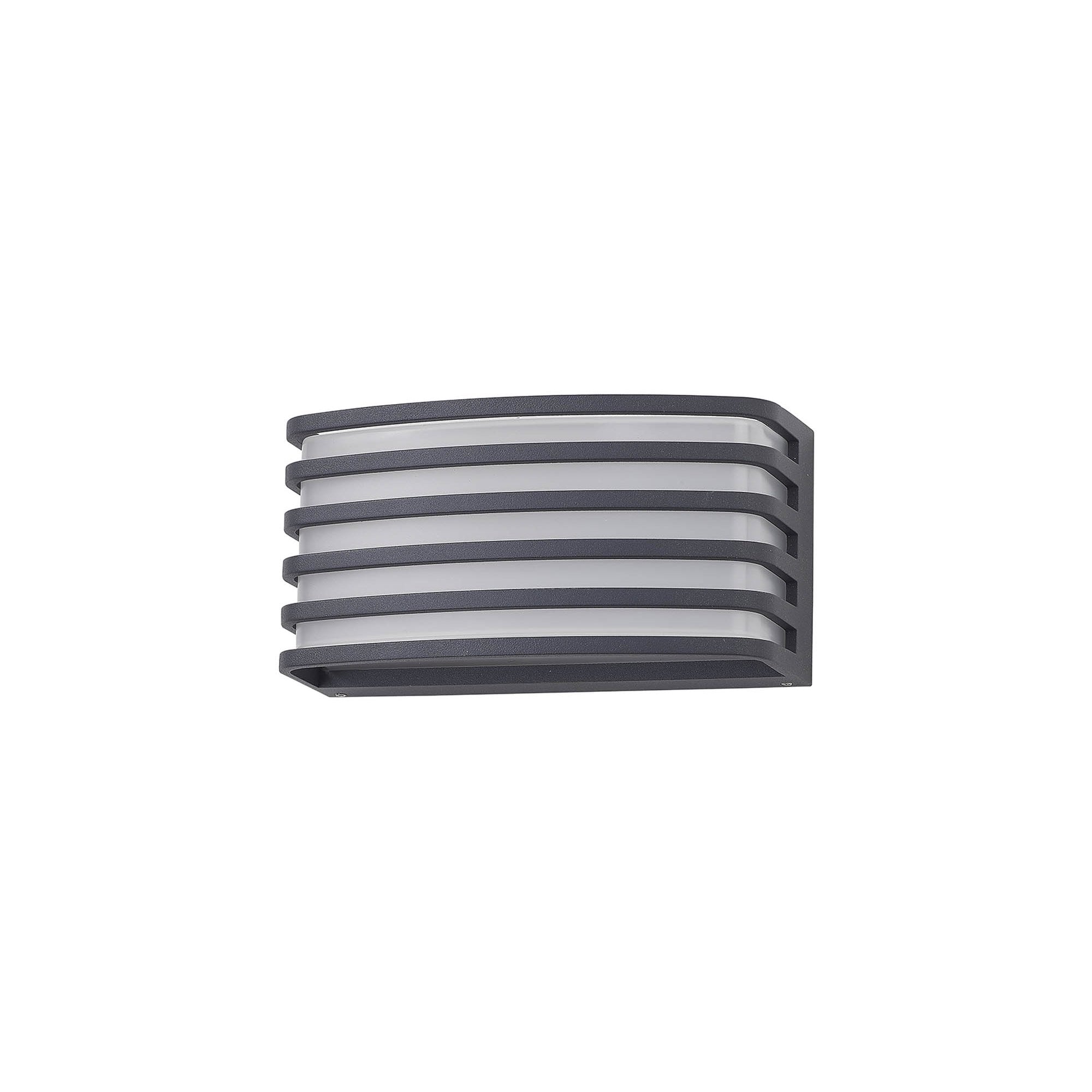 Fabula Blandford Wall Lamp - Anthracite & Opal PC Shade
