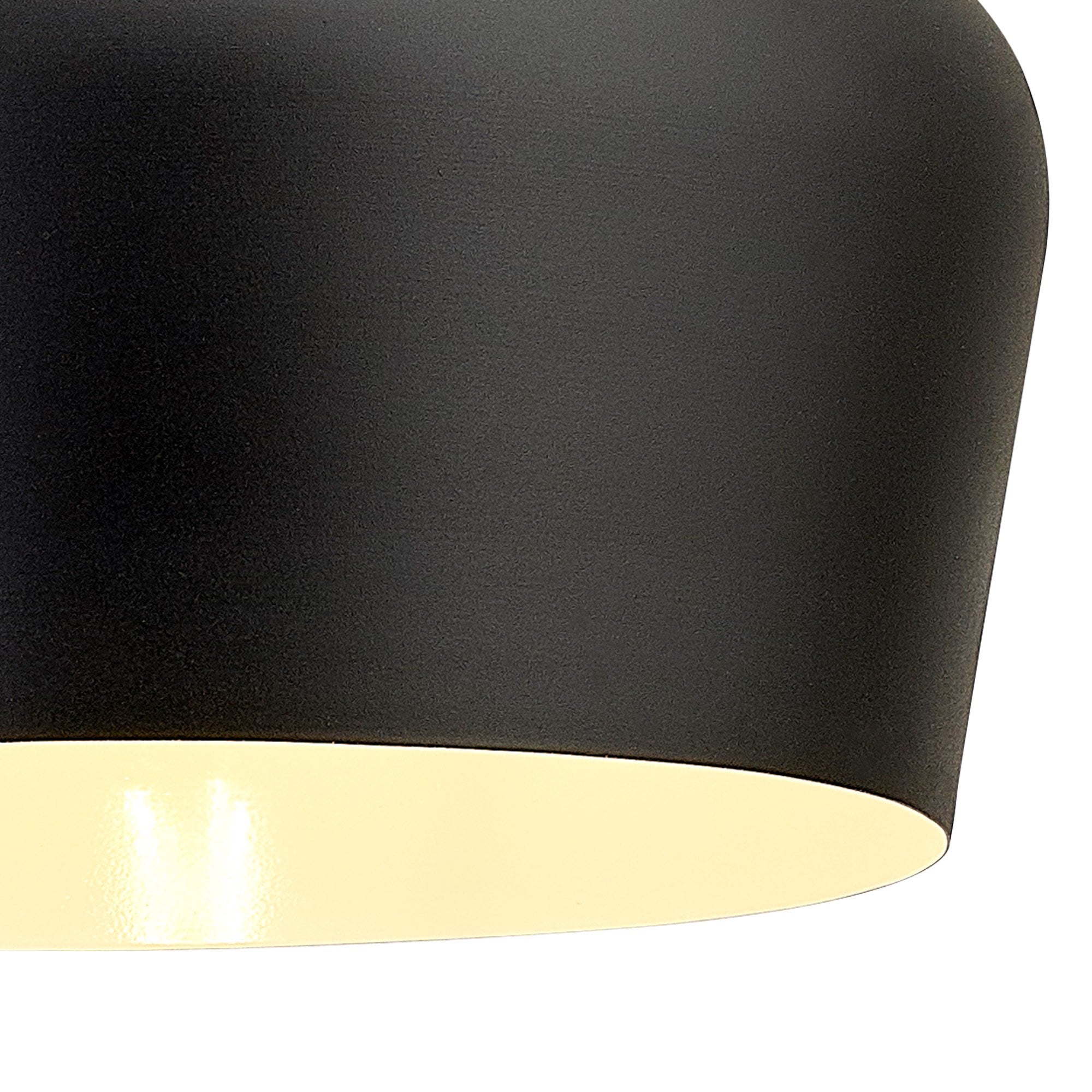 Fabula Buxton 32cm Pendant - Black & Gold