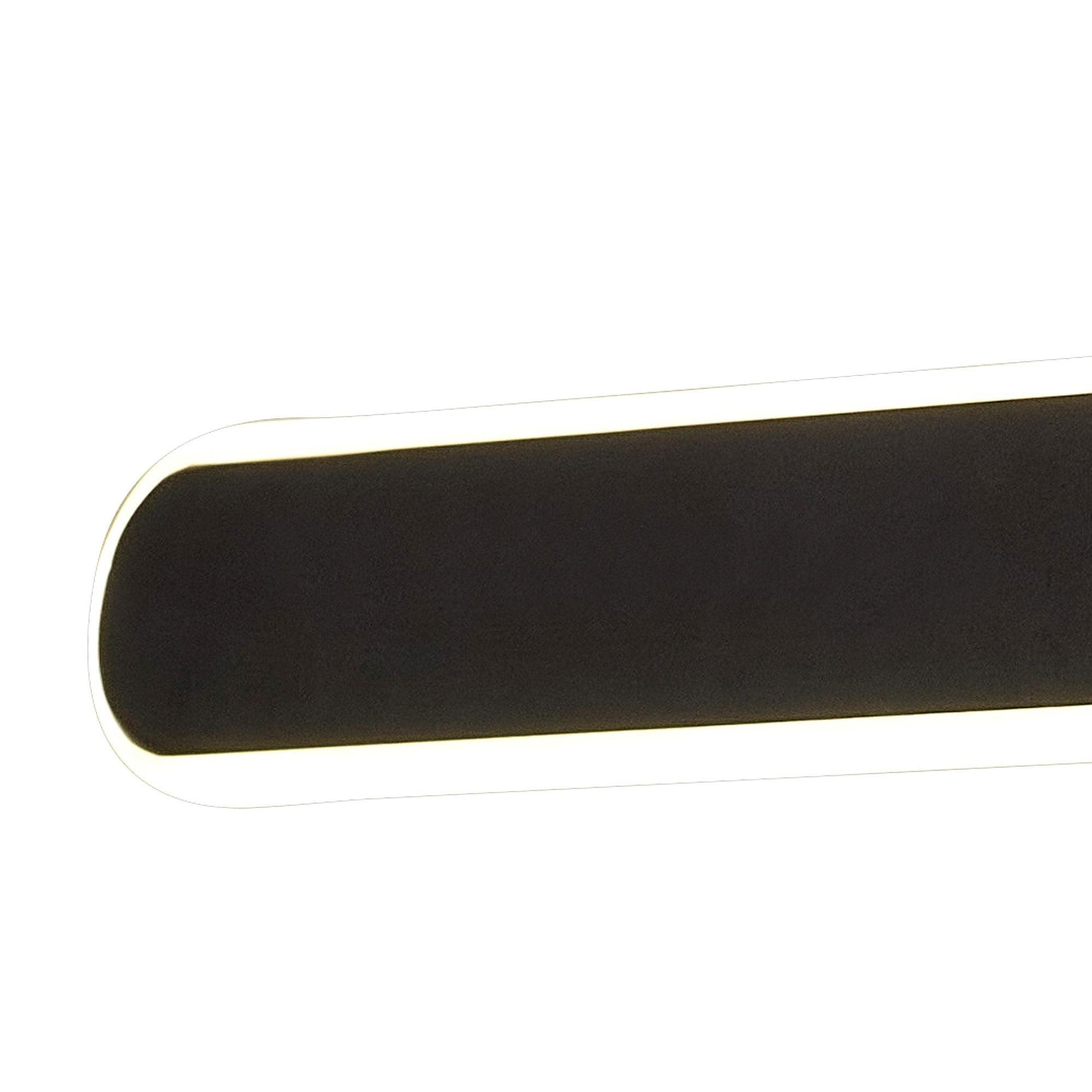 Fabula Chandler 600mm LED Wall Lamp - Satin Black