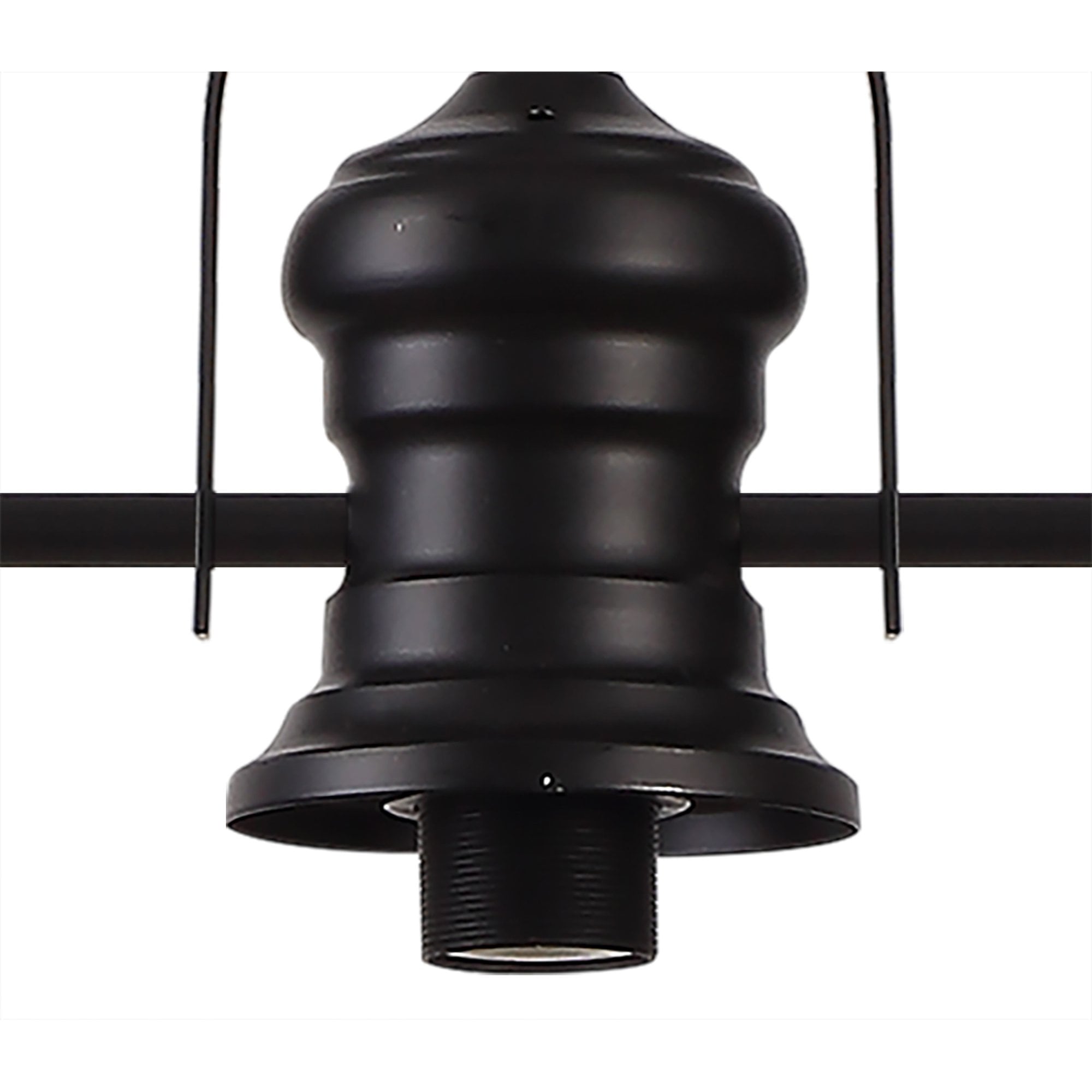 Fabula Epping Linear Pendant Frame - Matt Black - Frame Only