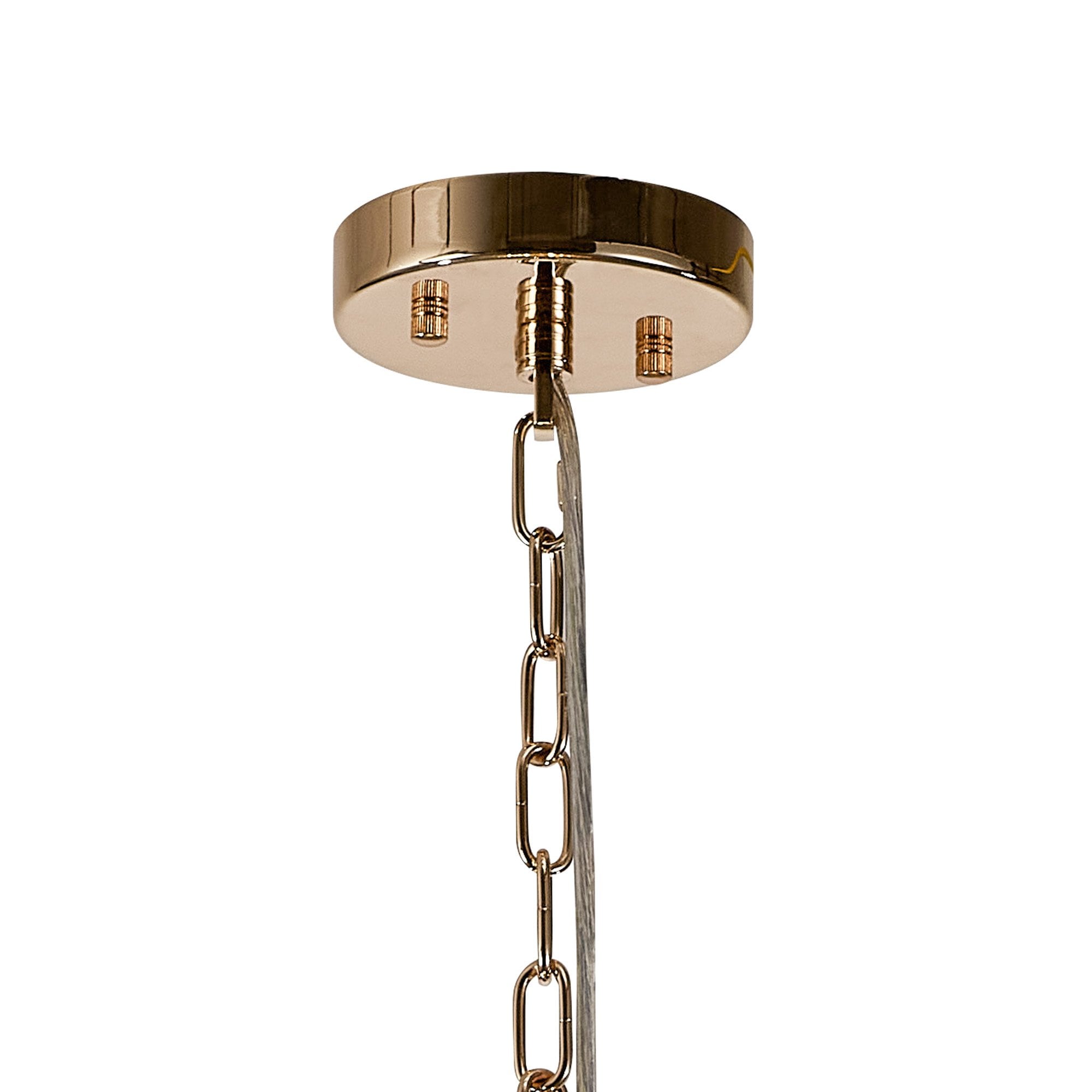 Fabula Grosvenor 9 Light Spherical Pendant - French Gold & Crystal