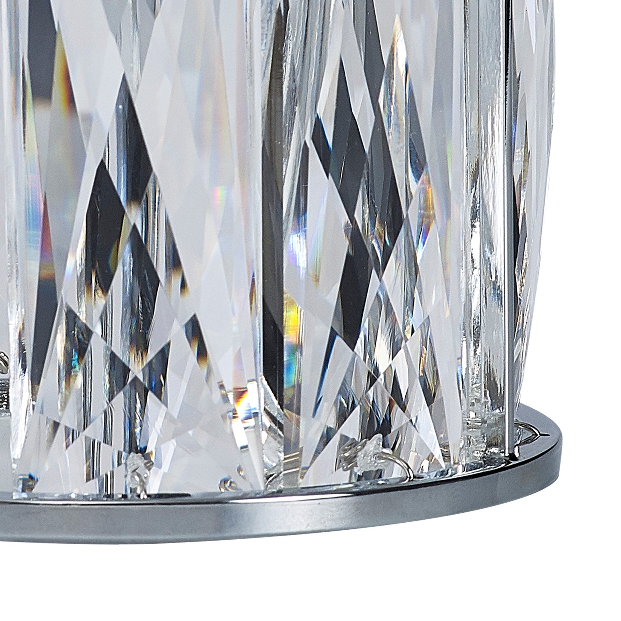 Fabula Harford 10.8cm Shade - Chrome & Clear Crystal - Shade Only