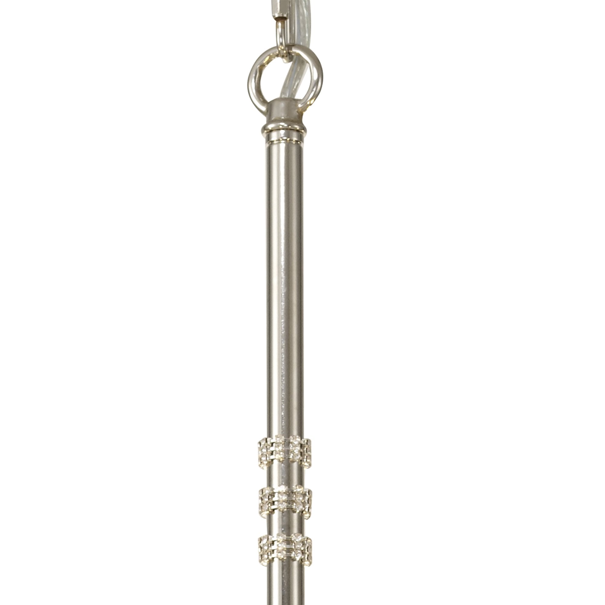 Fabula Heathcote 7 Light Pendant/Semi-Flush Light - Polished Nickel