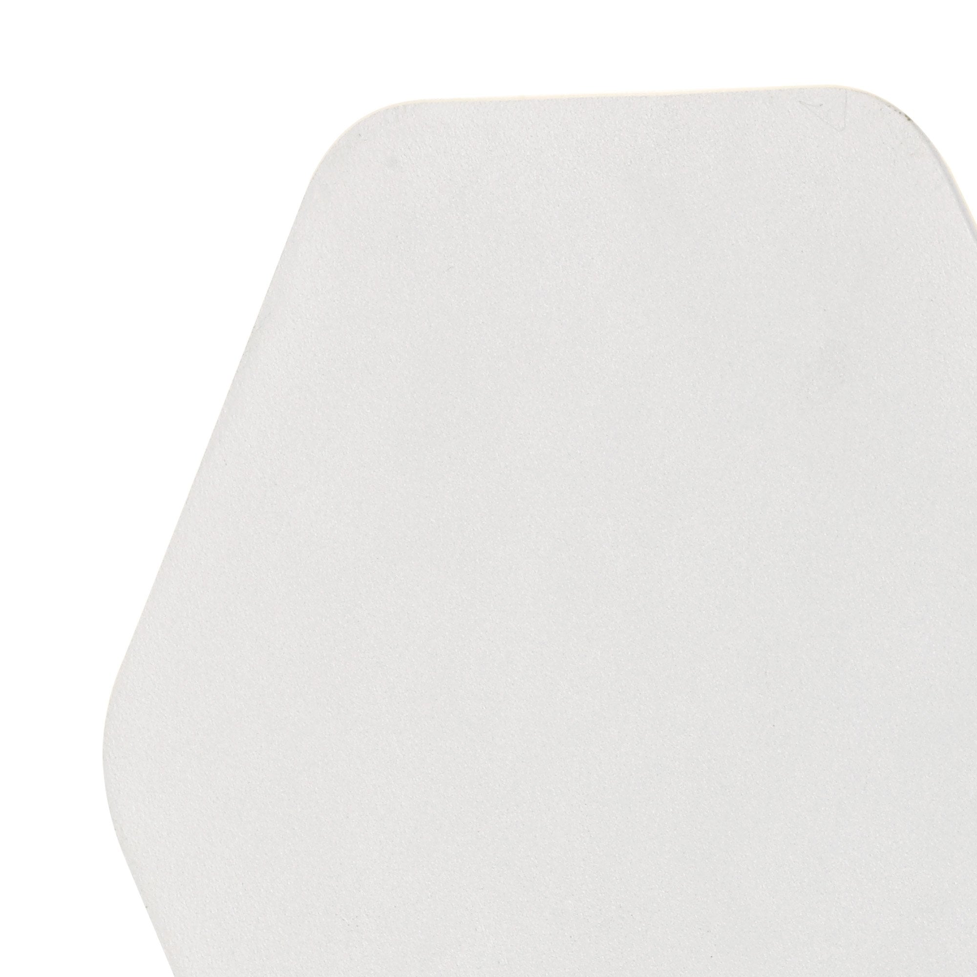 Fabula Kingsley Magnetic Base LED Wall Lamp - 15cm Horizontal Hexagonal - Sand White