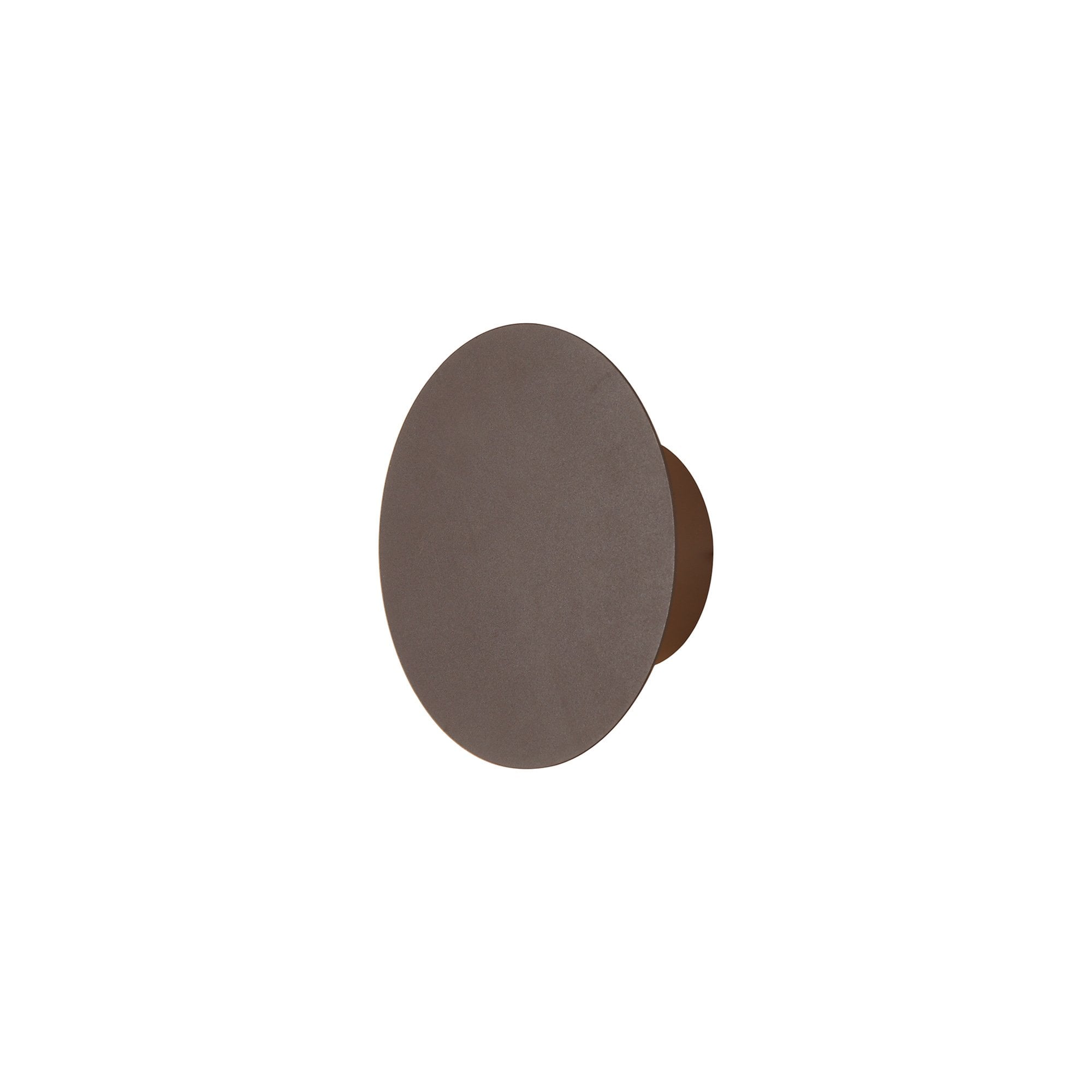 Fabula Kingsley Magnetic Base LED Wall Lamp - 15cm Round - Coffee