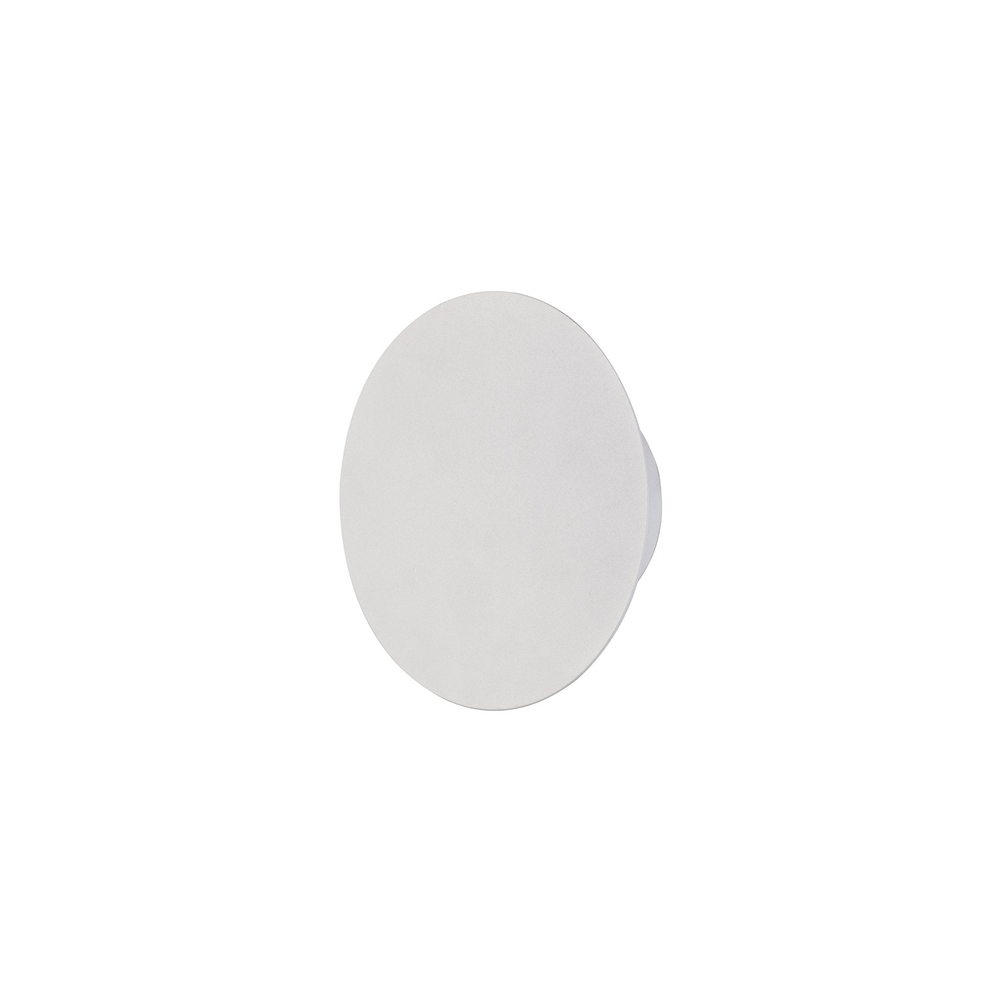 Fabula Kingsley Magnetic Base LED Wall Lamp - 15cm Round - Sand White