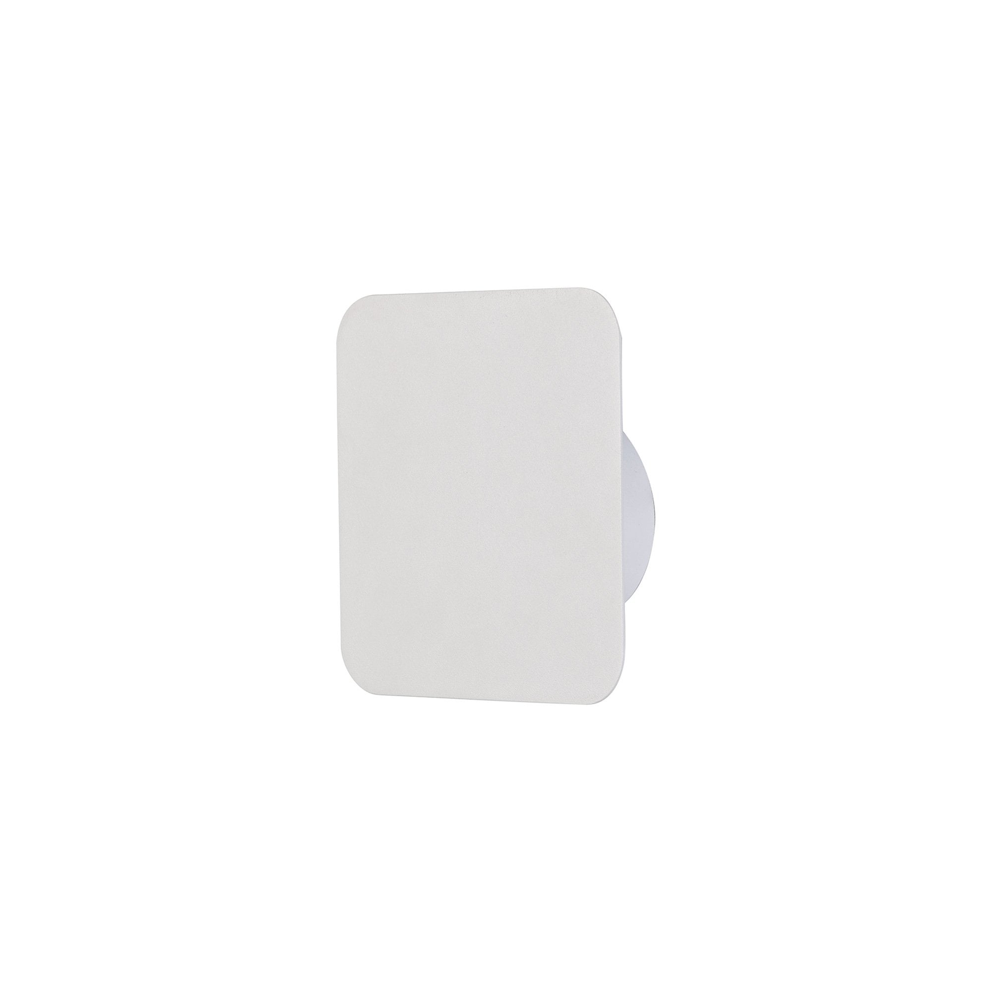 Fabula Kingsley Magnetic Base LED Wall Lamp - 15cm Square - Sand White