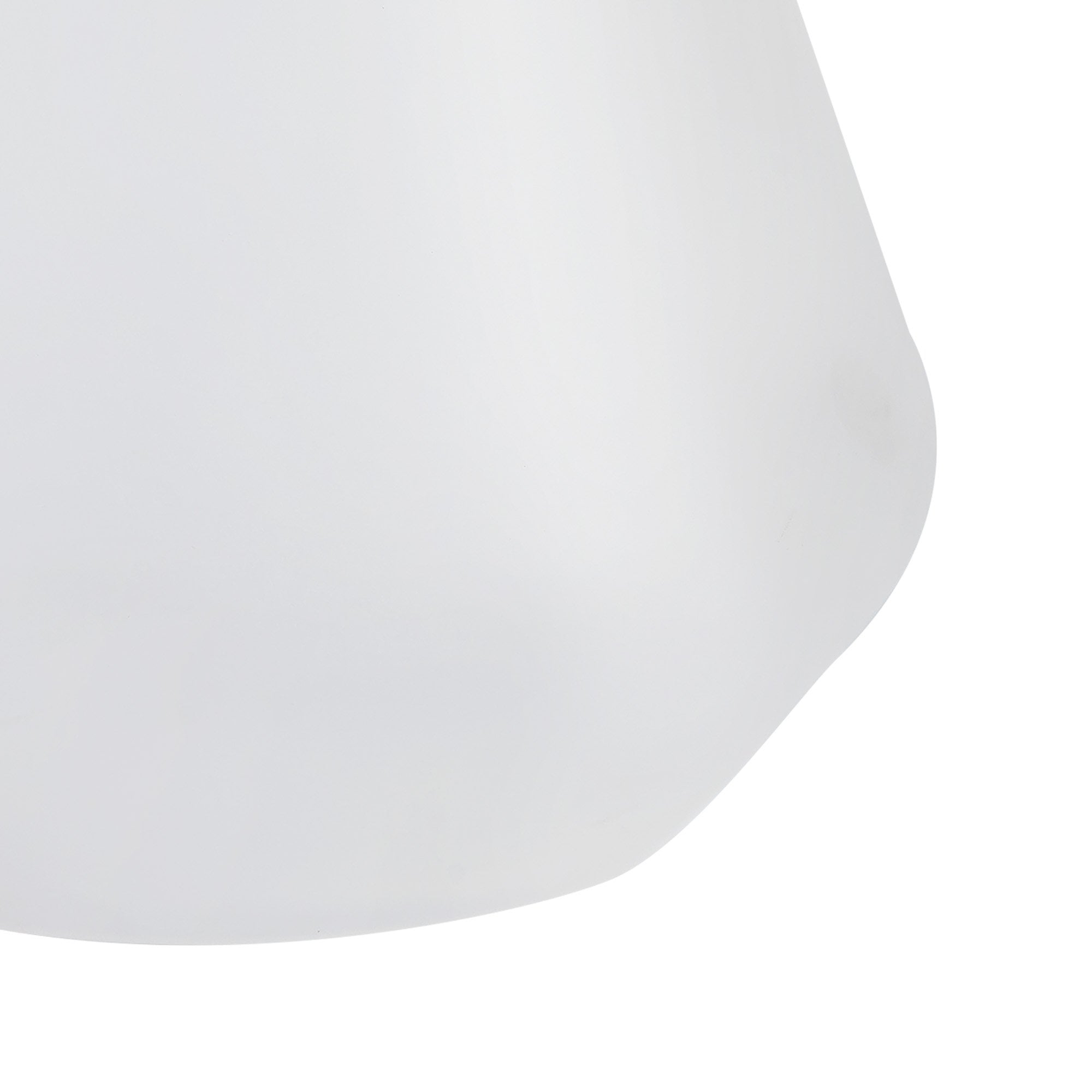 Fabula Laurel Kite Shade - Opal Glass - Shade Only