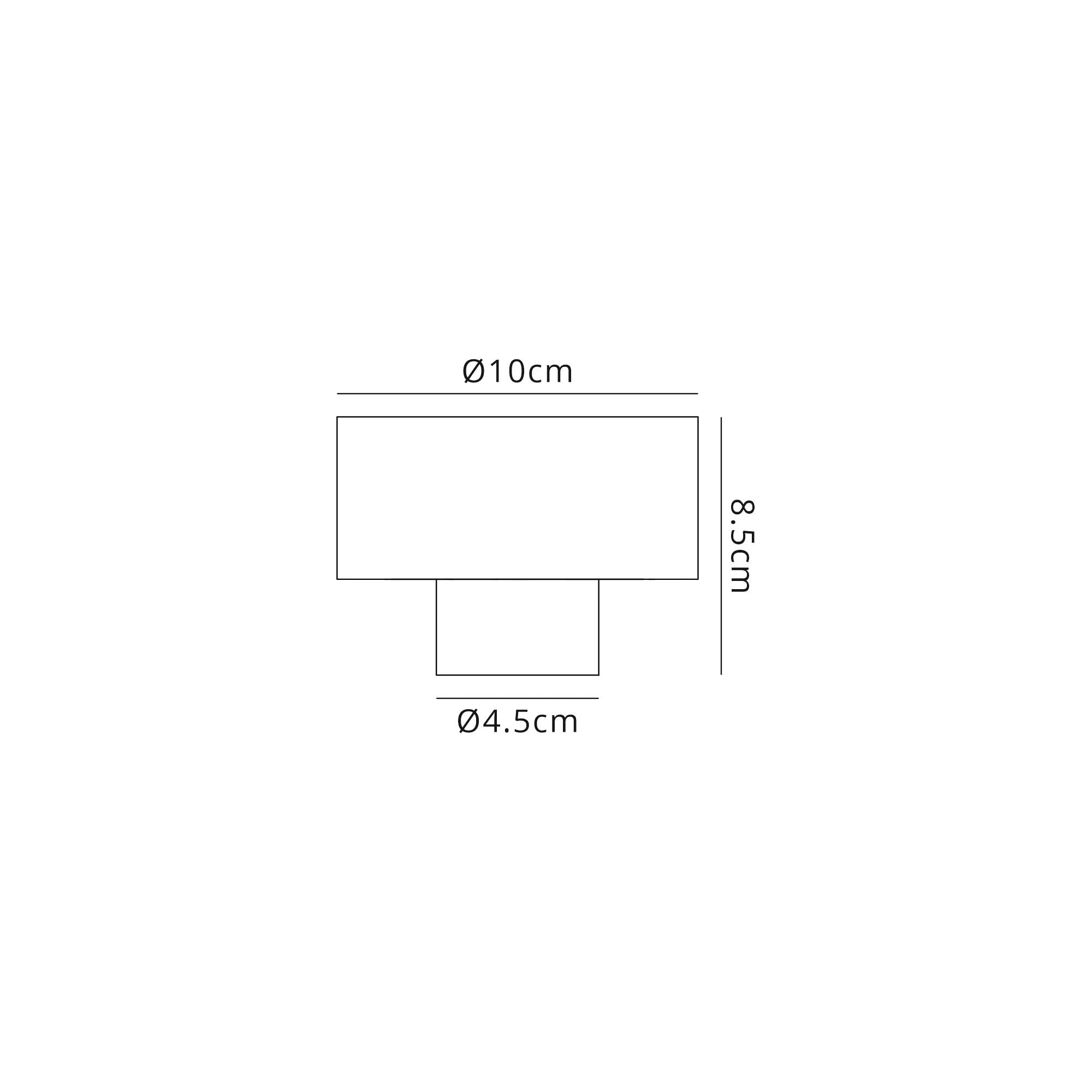 Fabula Laurel Single Flush Mount Kit - Black Marble - Frame Only