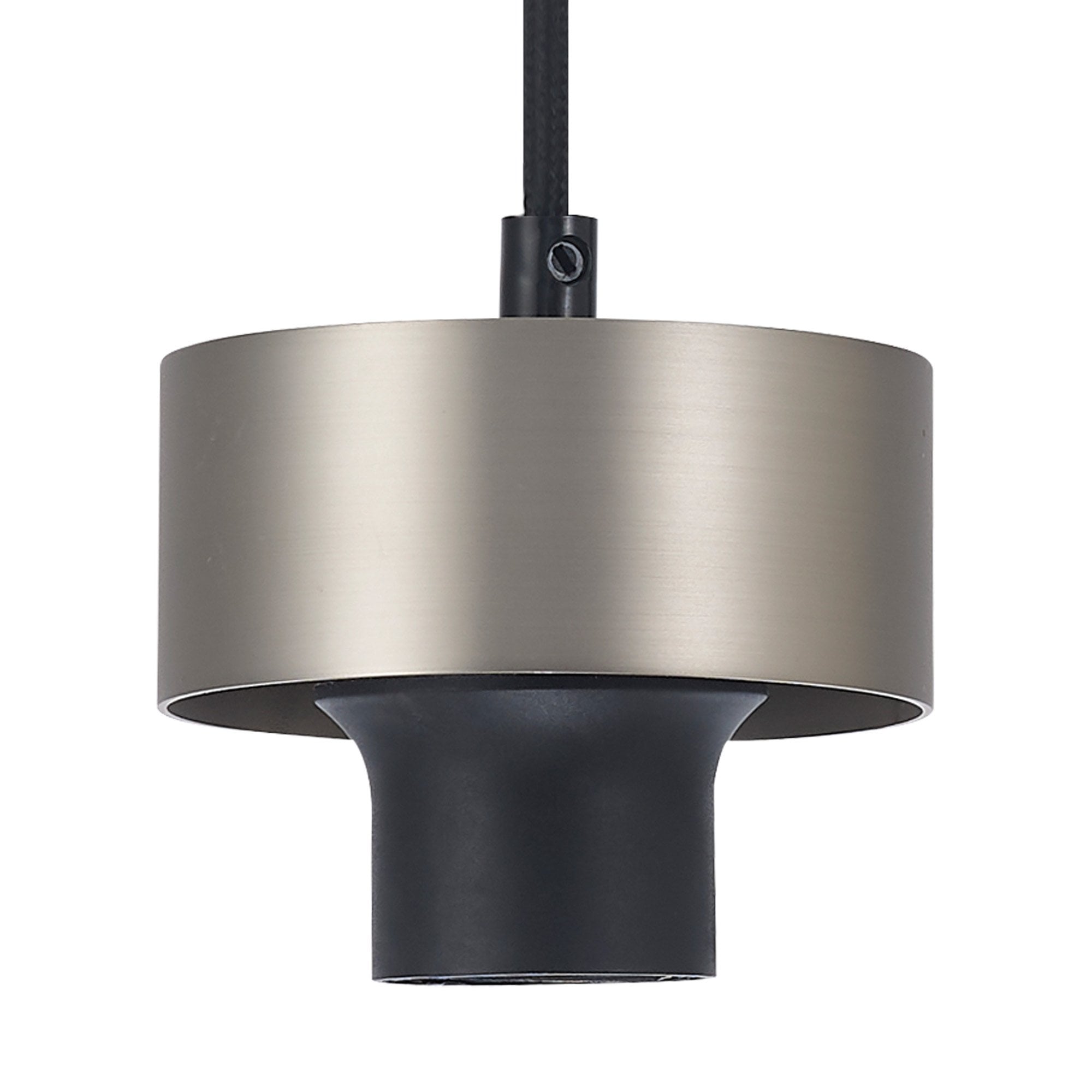 Fabula Laurel Single Suspension Kit - Satin Nickel - Frame Only