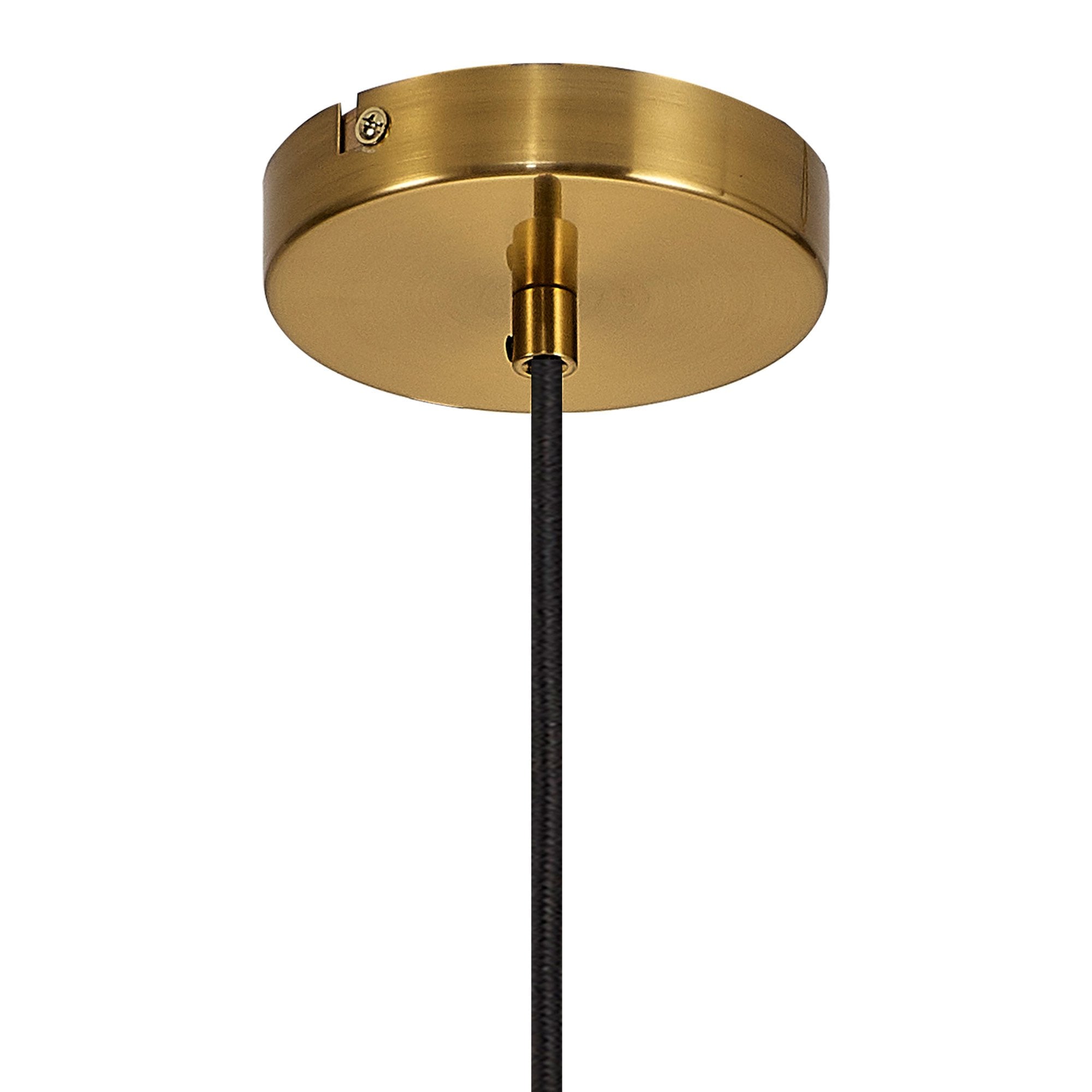 Fabula Maple Pendant Frame - Aged Brass - Frame Only