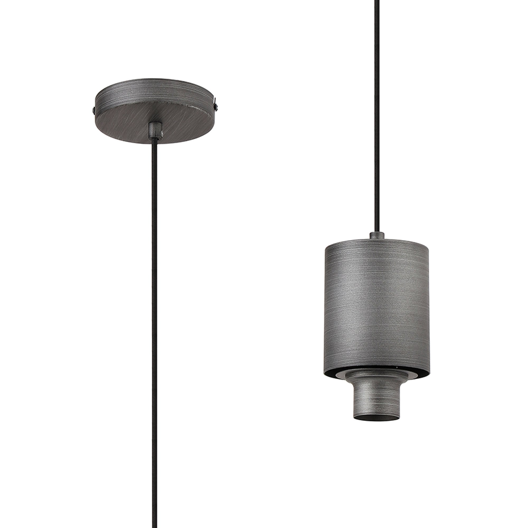 Fabula Maple Pendant Frame - Pewter - Frame Only