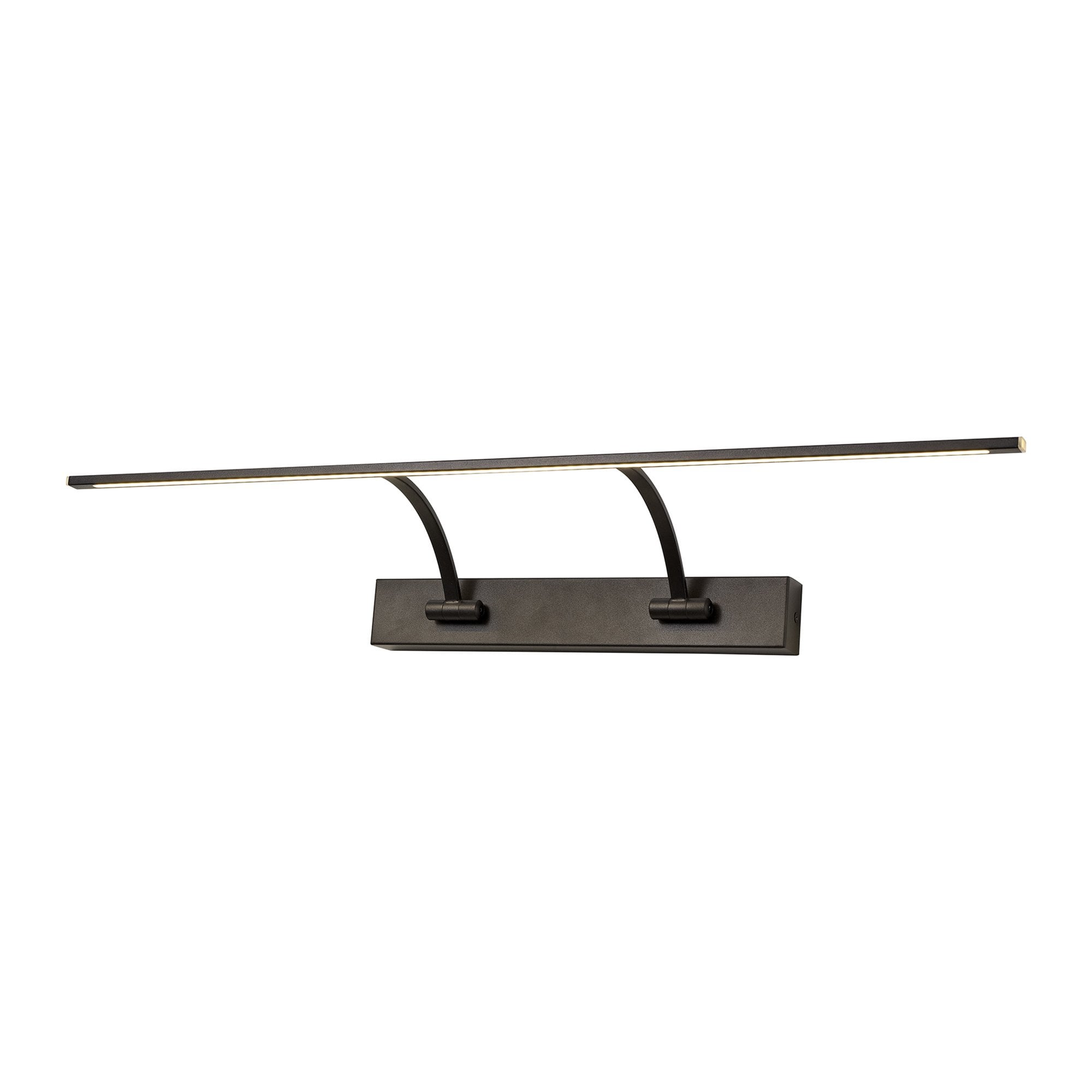 Fabula Plumtree Small 2 Arm LED Wall Lamp/Picture Light - Sand Black