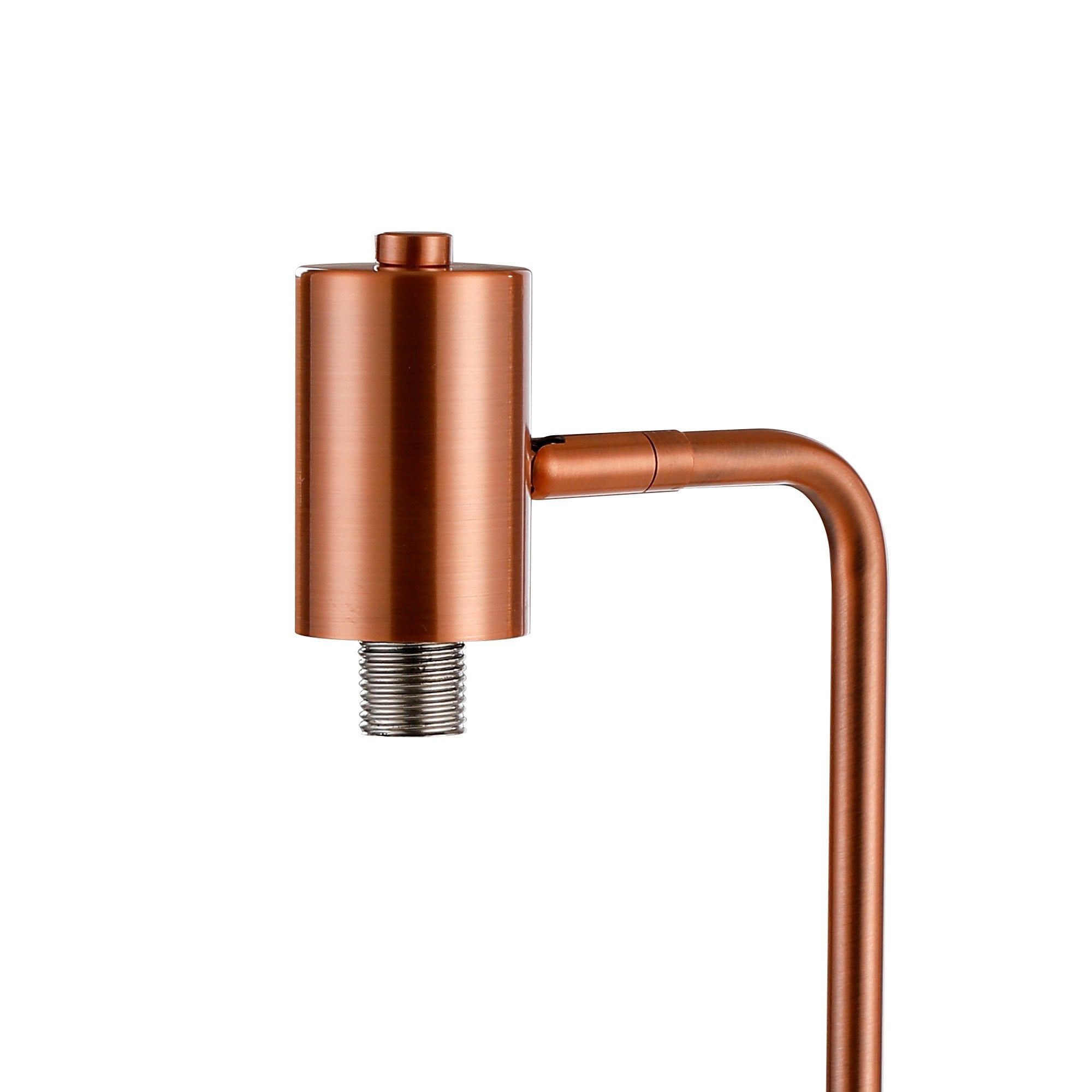 Fabula Roding Single Adjustable Table Lamp Frame - Antique Copper - Frame Only