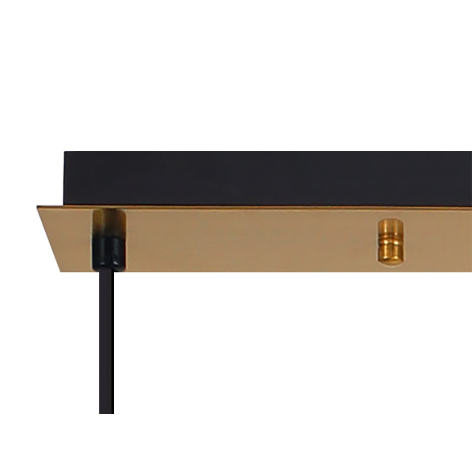 Fabula Springfield 4 Light Linear Suspension Kit - Brass Gold - Frame Only