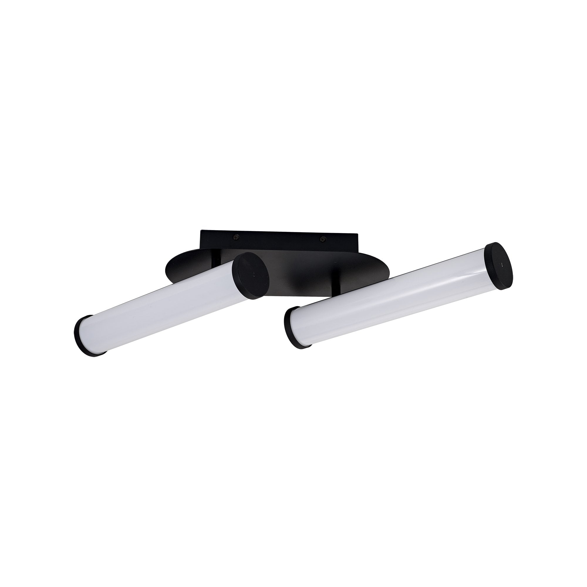 Fabula Torrington 2 Light Ceiling Light - Sand Black - IP44