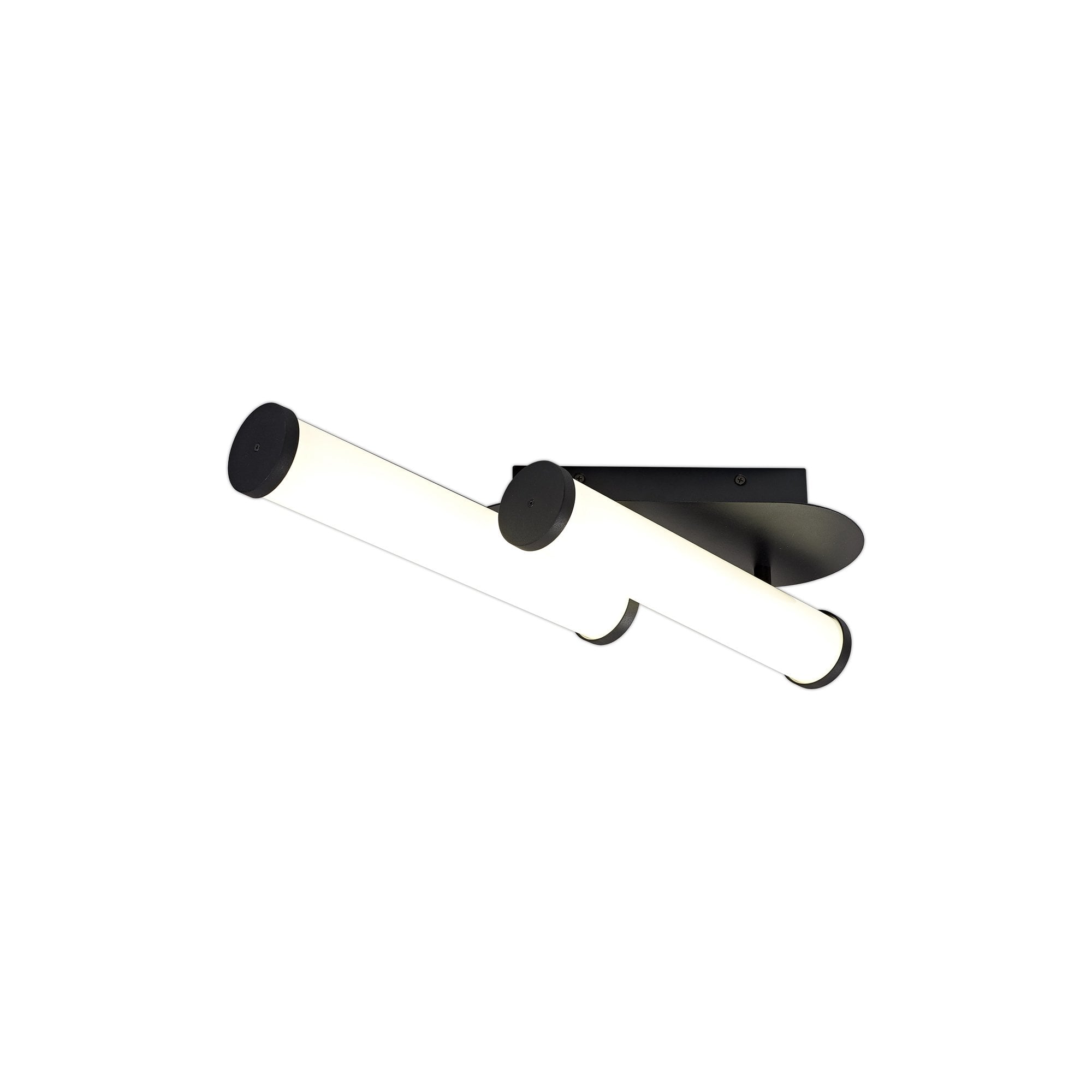 Fabula Torrington 2 Light Ceiling Light - Sand Black - IP44
