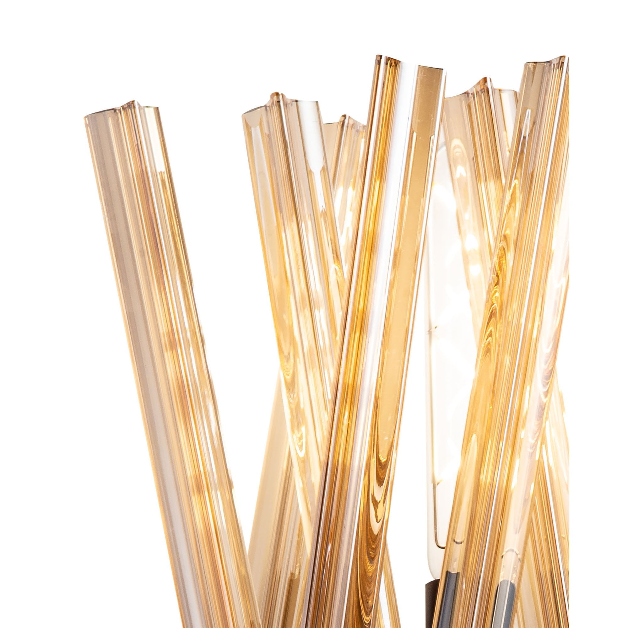 Fabula Wordworth 2 Light Wall Light - Brown Oxide & Champagne Glass