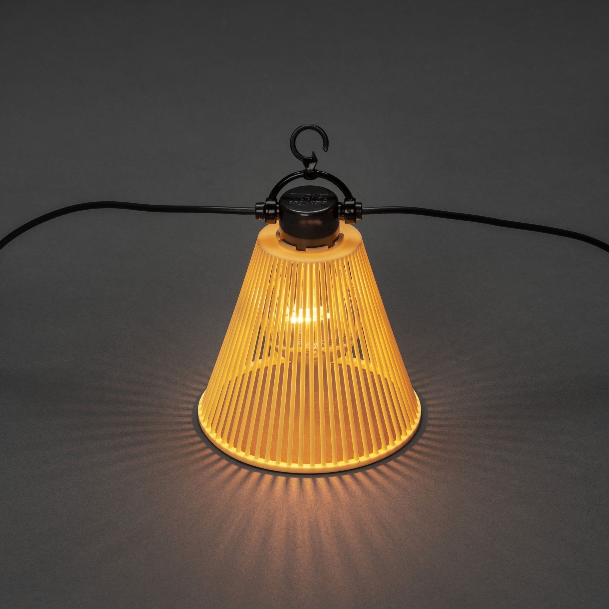 Konstsmide Festoon 9.15m Add-On Set - 10 LED Bulbs - 2000K - Yellow Shades