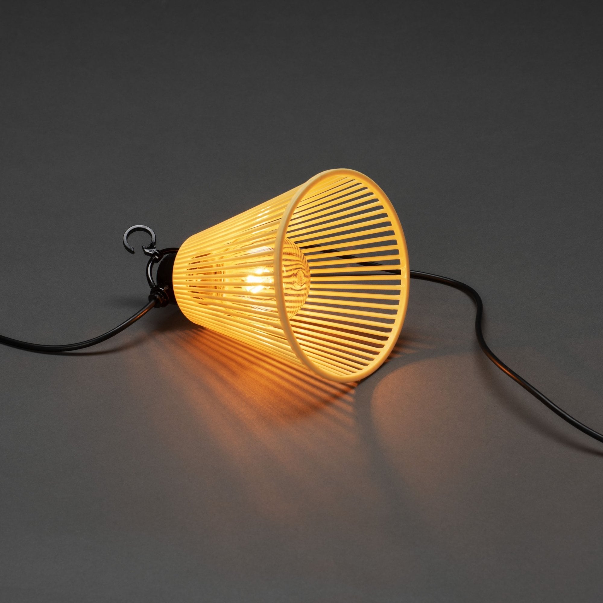 Konstsmide Festoon 9.15m Add-On Set - 10 LED Bulbs - 2000K - Yellow Shades