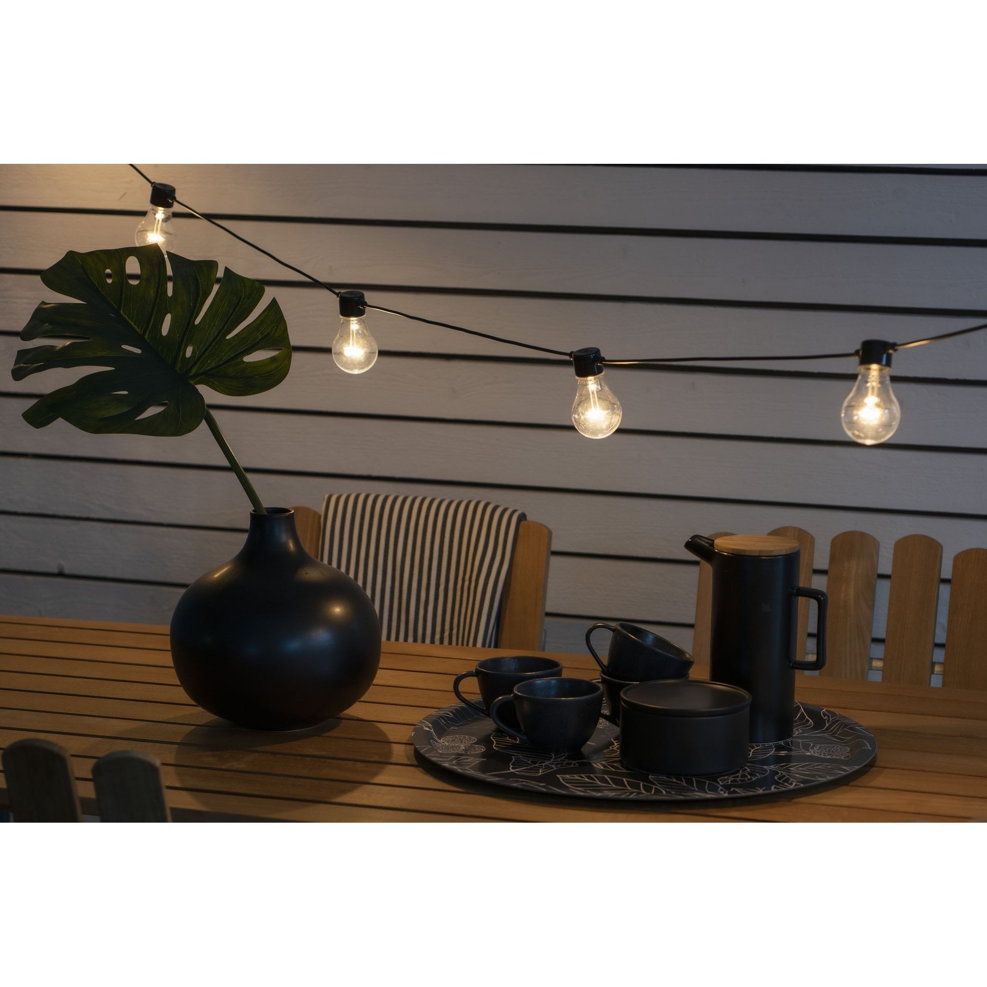 Konstsmide Festoon 9.15m Starter Set - 10 LED Bulbs - 2000K