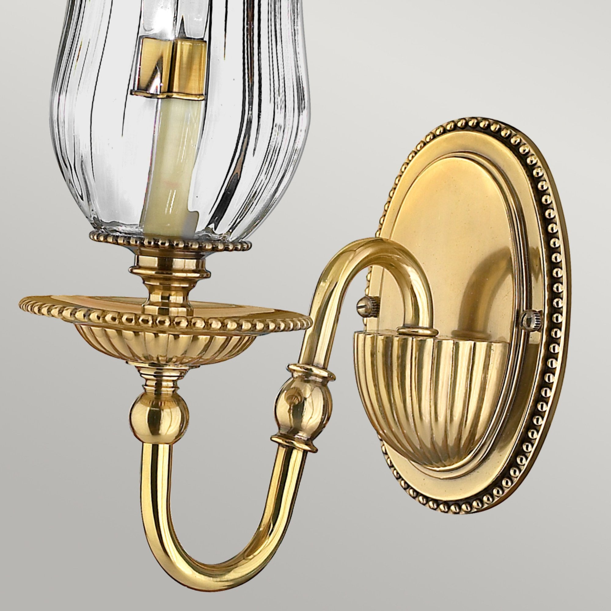 Hinkley Cambridge Single Wall Light - Burnished Brass