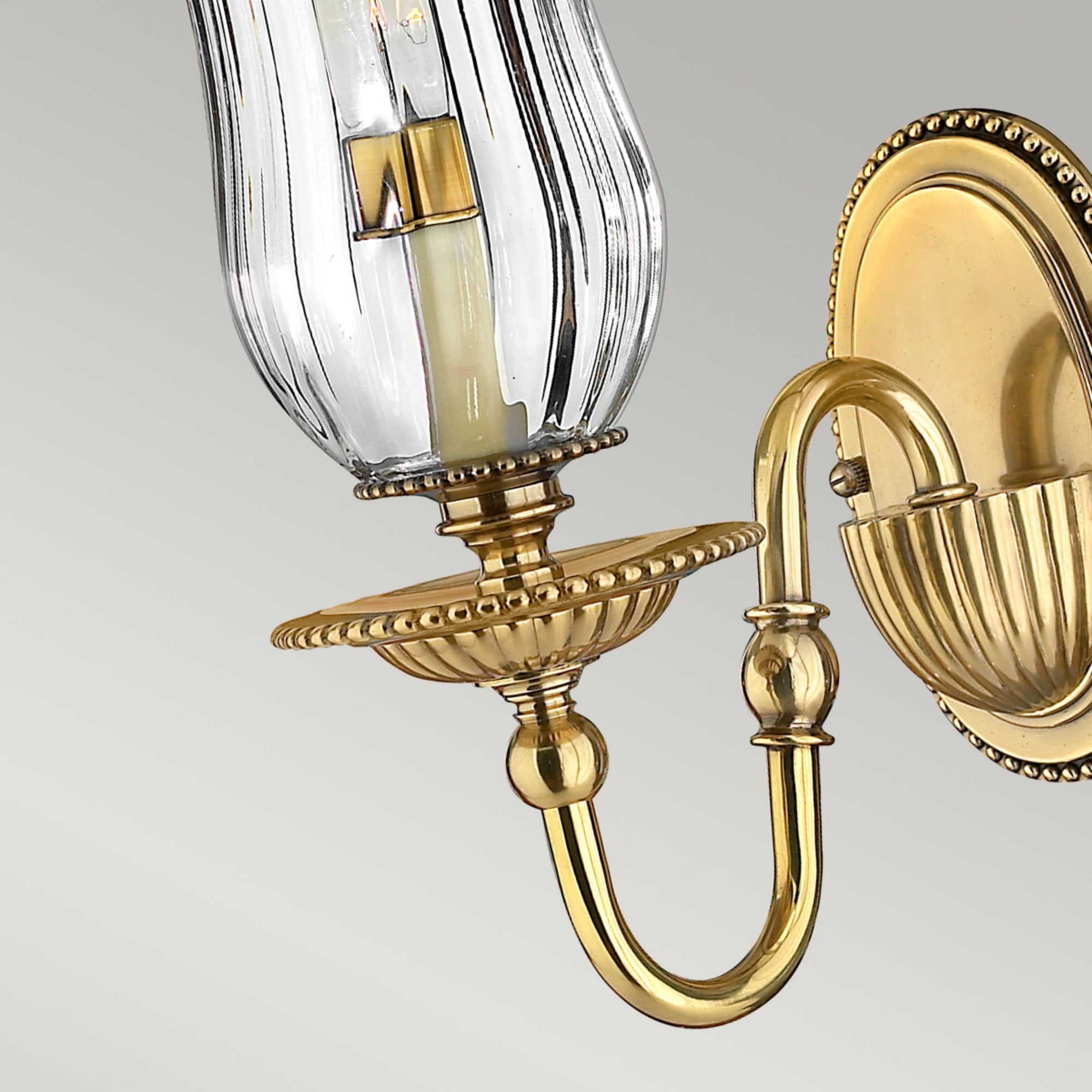 Hinkley Cambridge Single Wall Light - Burnished Brass