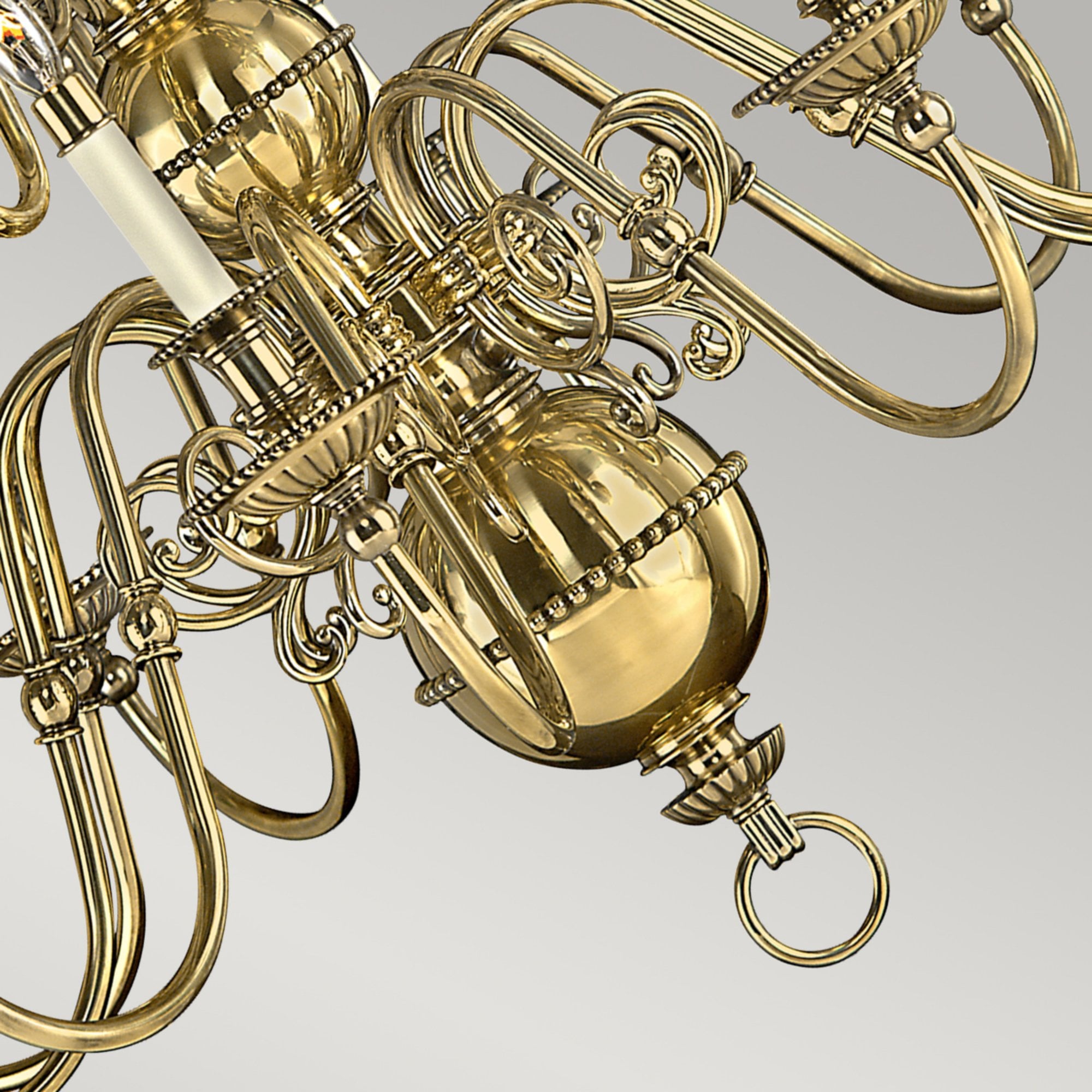 Hinkley Cambridge 15 Light Chandelier - Burnished Brass