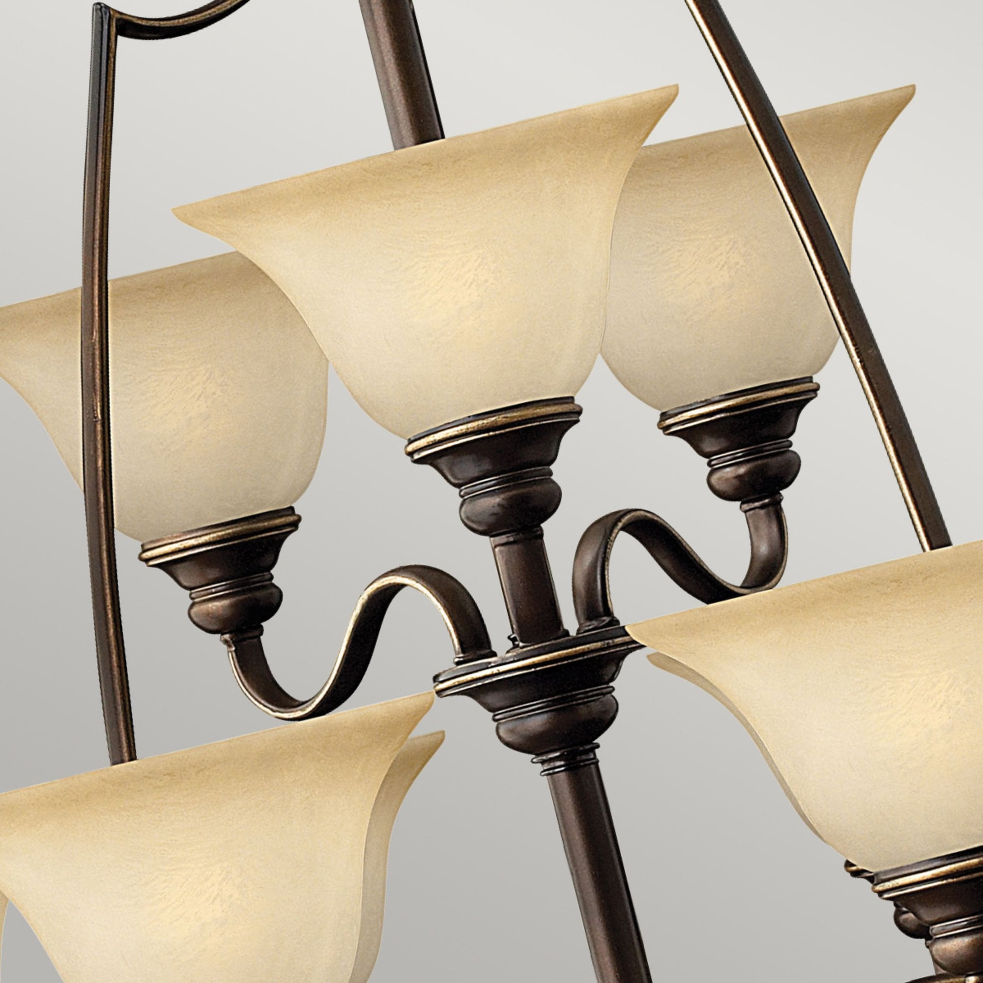 Hinkley Cello 15 Light Chandelier - Antique Bronze