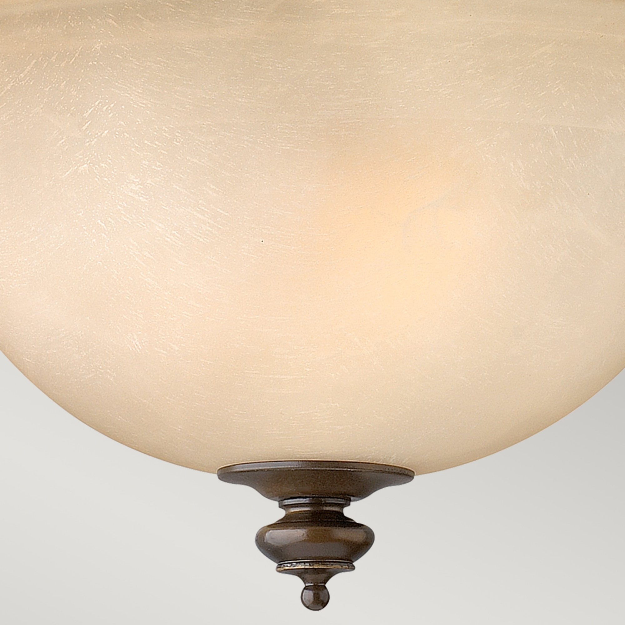 Hinkley Dunhill 2 Light Semi-Flush - Royal Bronze