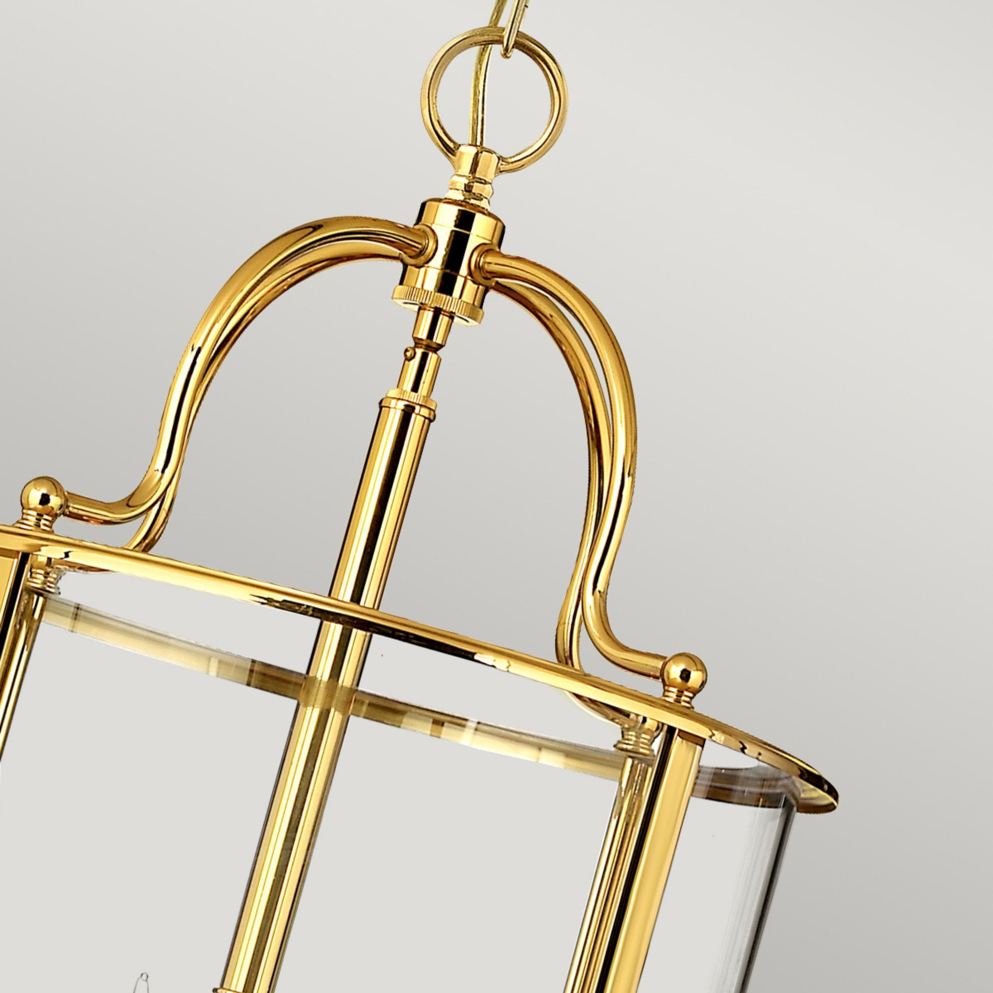 Hinkley Gentry 6 Light Large Pendant - Polished Brass