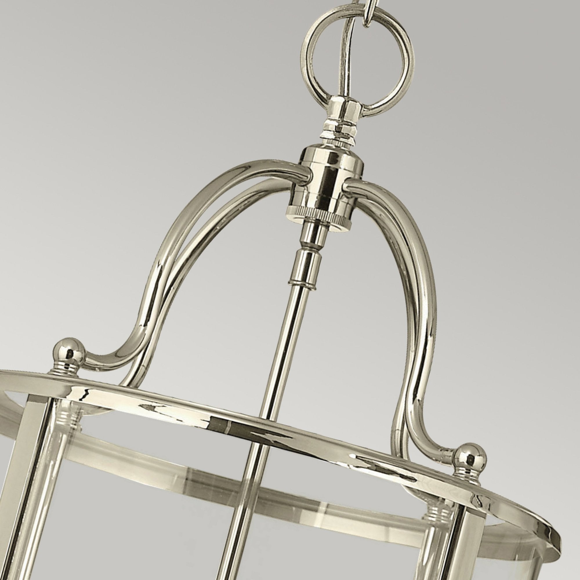 Hinkley Gentry 4 Light Medium Pendant - Polished Nickel
