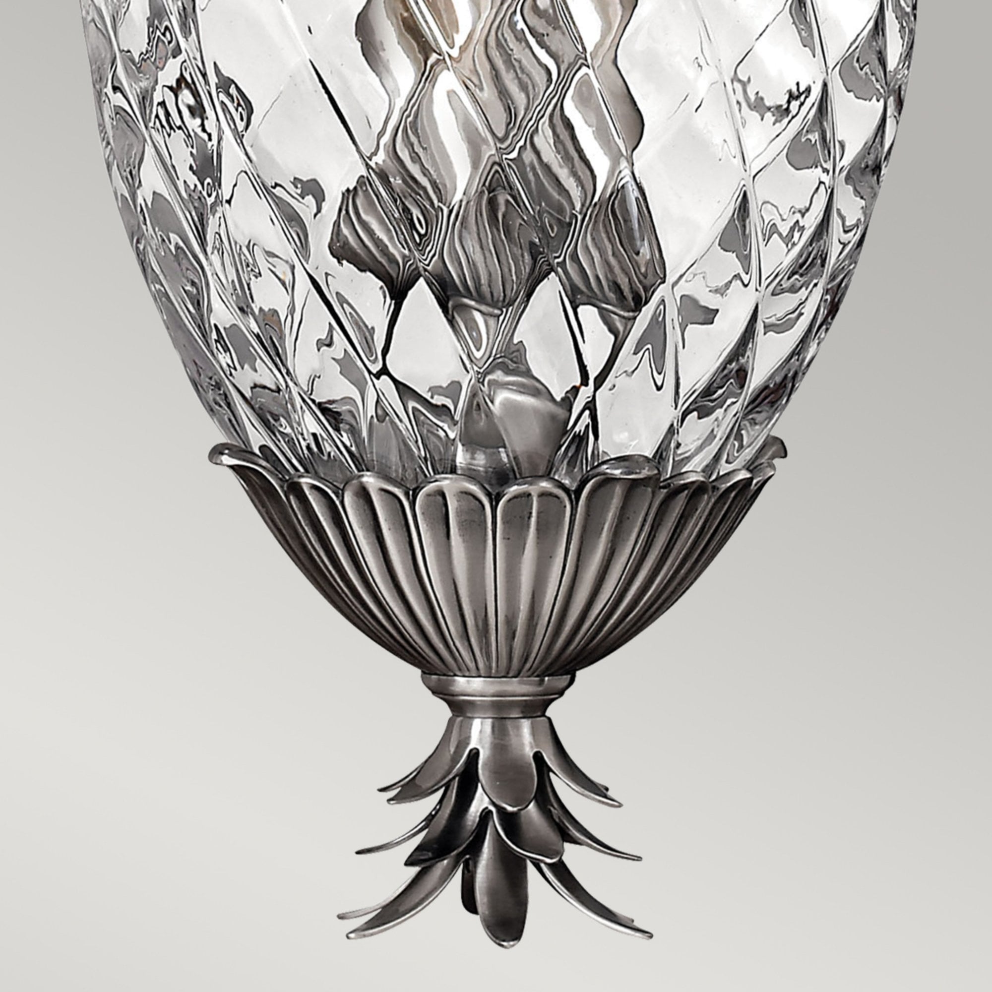 Hinkley Plantation 4 Light Pendant - Polished Antique Nickel