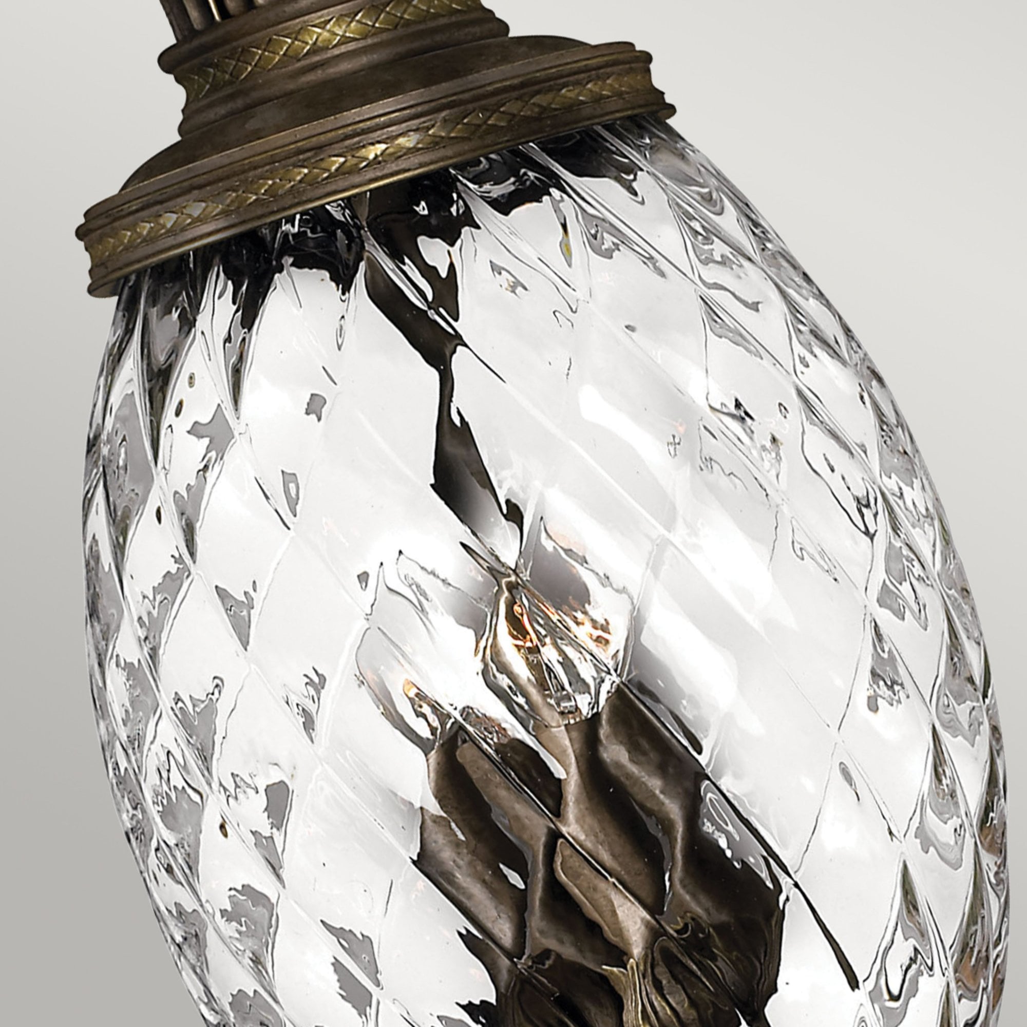 Hinkley Plantation 4 Light Pendant - Pearl Bronze