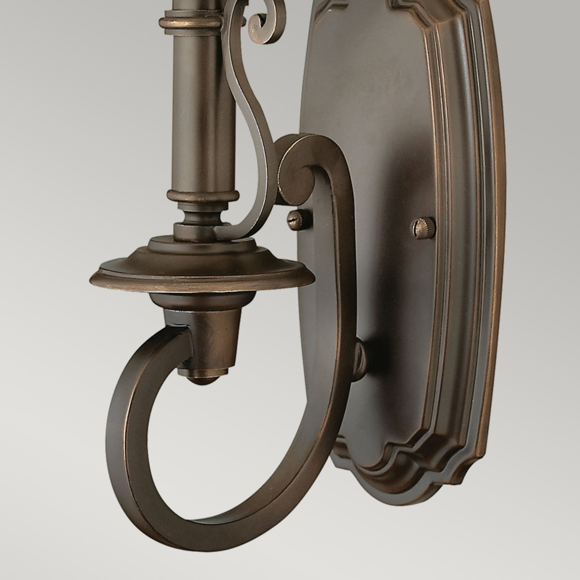 Hinkley Plymouth Single Wall Light - Olde Bronze