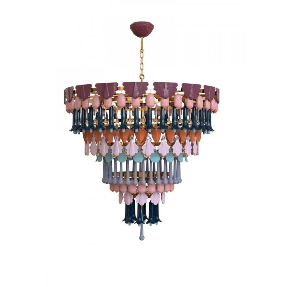 Lladro Seasons 100cm Chandelier - Fall