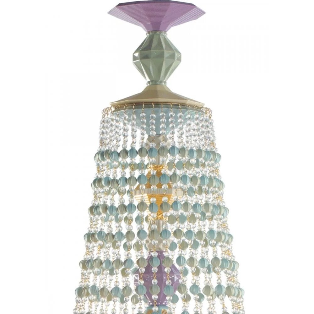 Lladro Winter Palace 12 Light Chandelier - Côte d'Azur