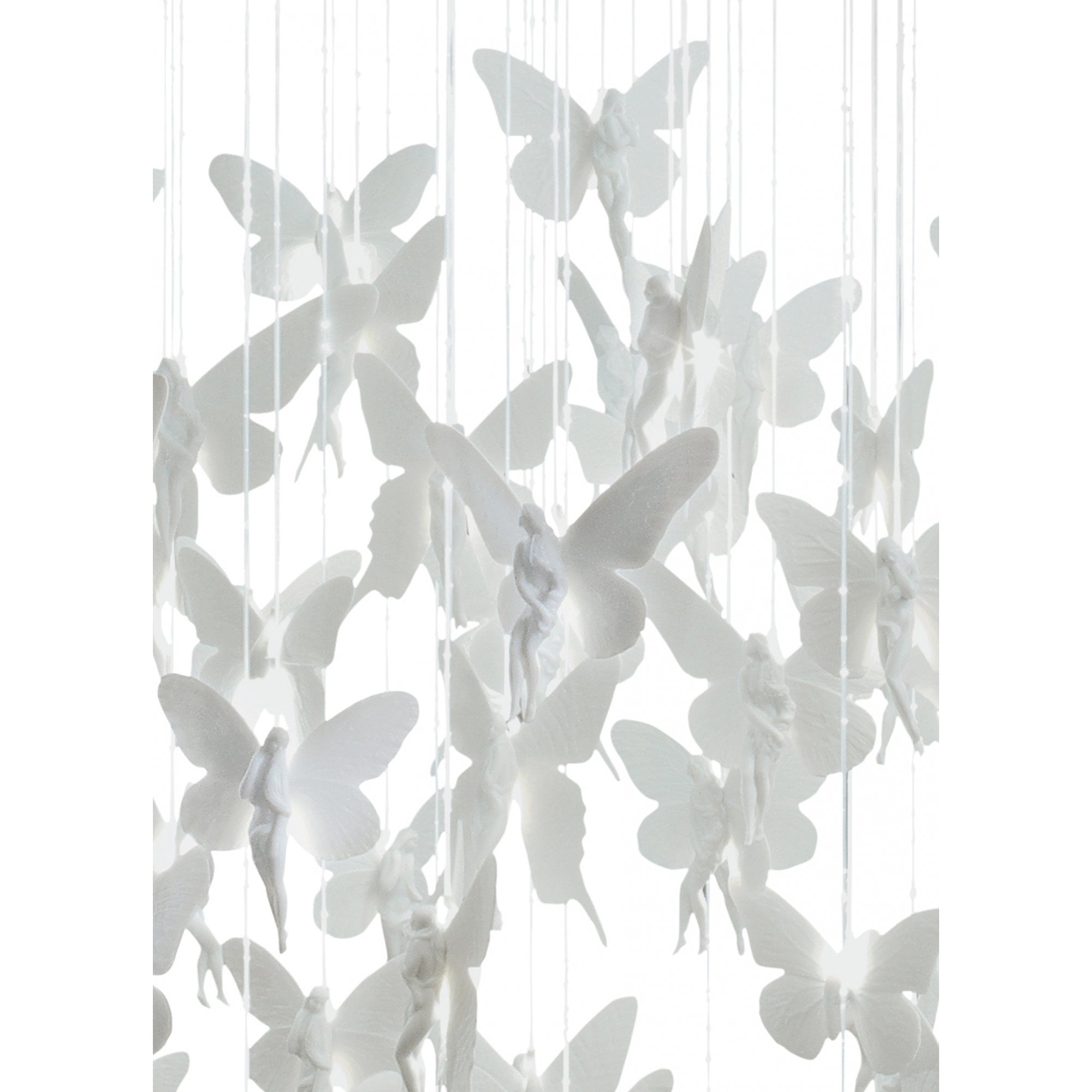 Lladro Niagara Chandelier 0.80m - White