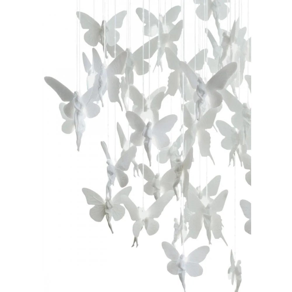 Lladro Niagara Chandelier 0.80m - White