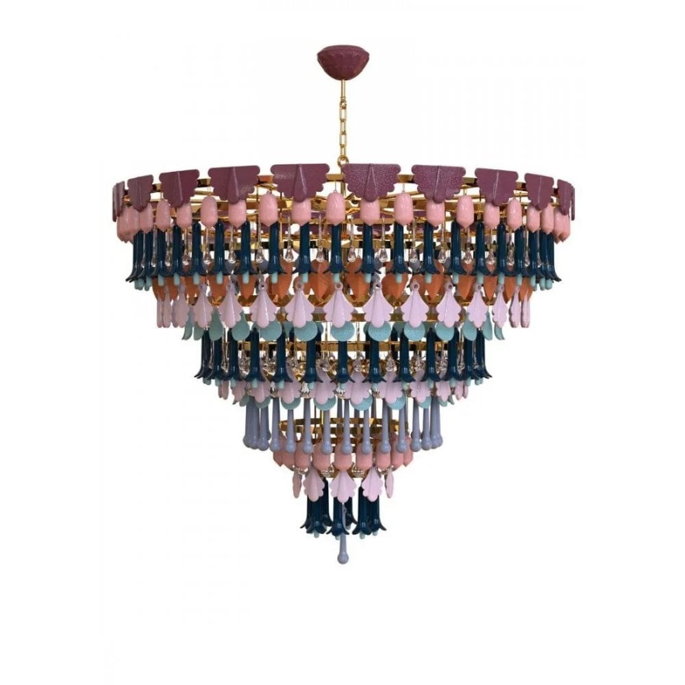 Lladro Seasons 140cm Chandelier - Fall
