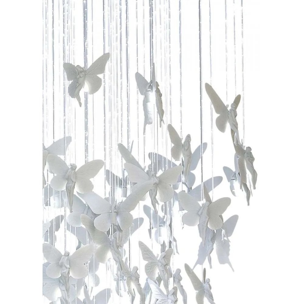 Lladro Niagara Chandelier 1.10m - White