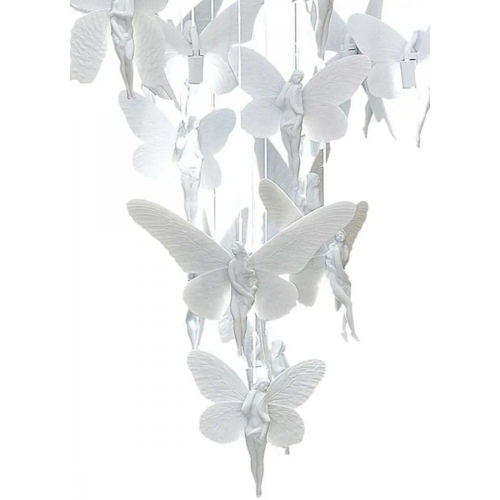 Lladro Niagara Chandelier 1.10m - White